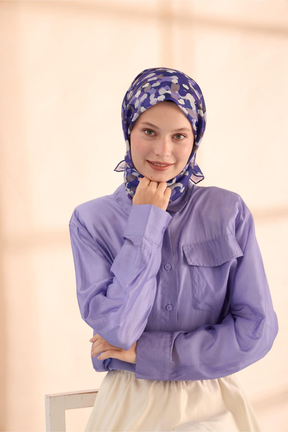 Silk Home Soft Eşarp 73094-32 - İthalesarponline.com - Soft Eşarp - Silk Home