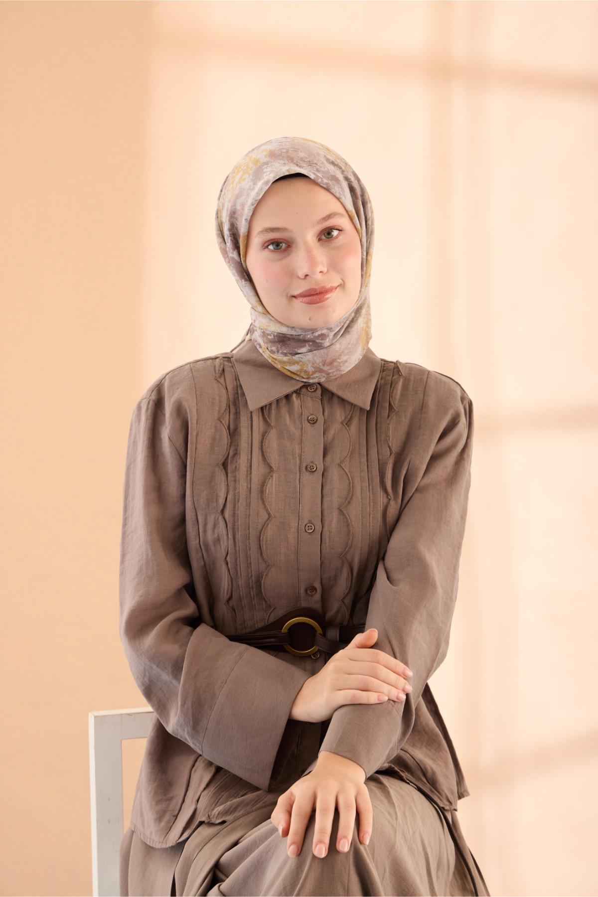 Silk Home Soft Eşarp 73095-04 - İthalesarponline.com - Soft Eşarp - Silk Home