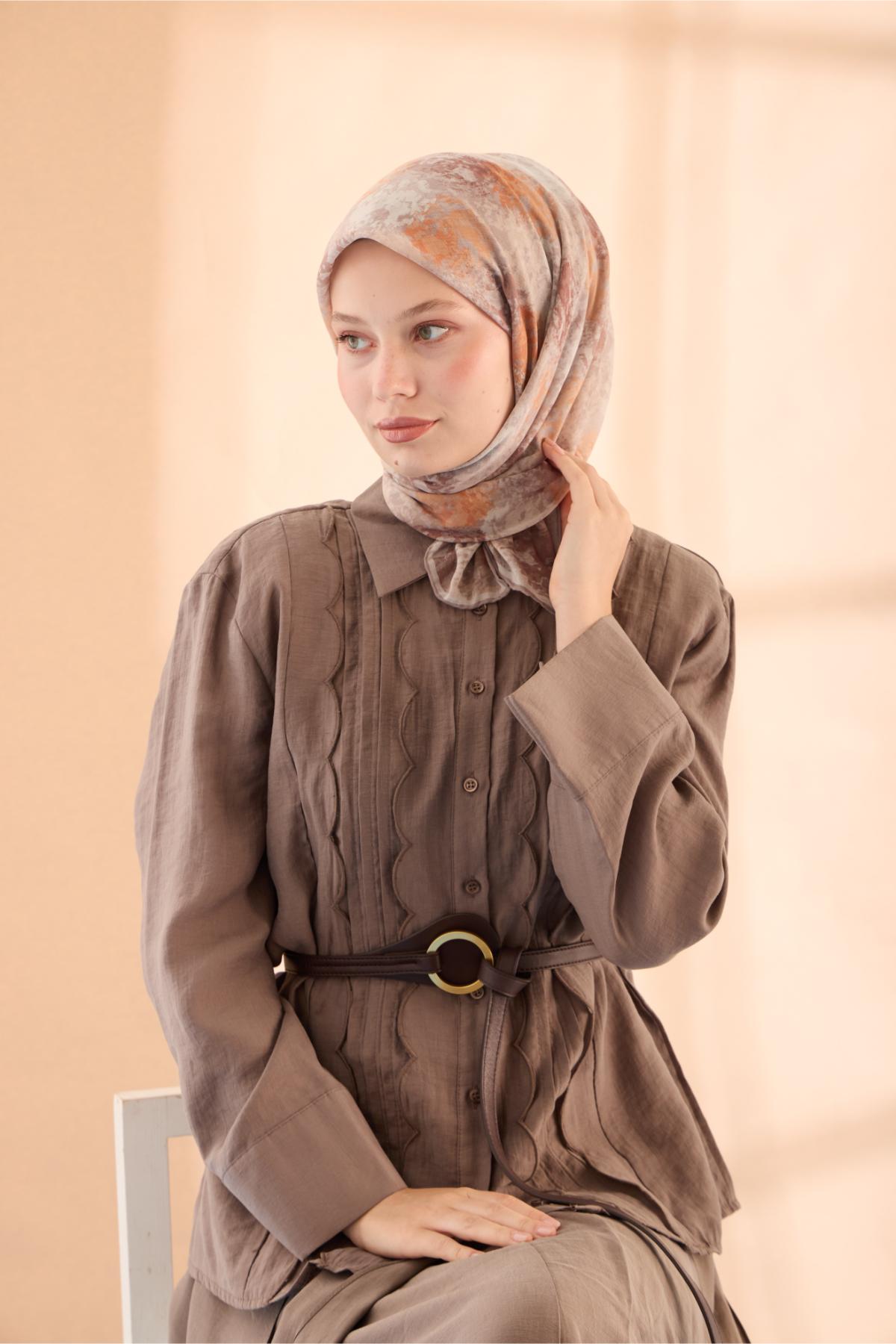 Silk Home Soft Eşarp 73095-05 - İthalesarponline.com - Soft Eşarp - Silk Home
