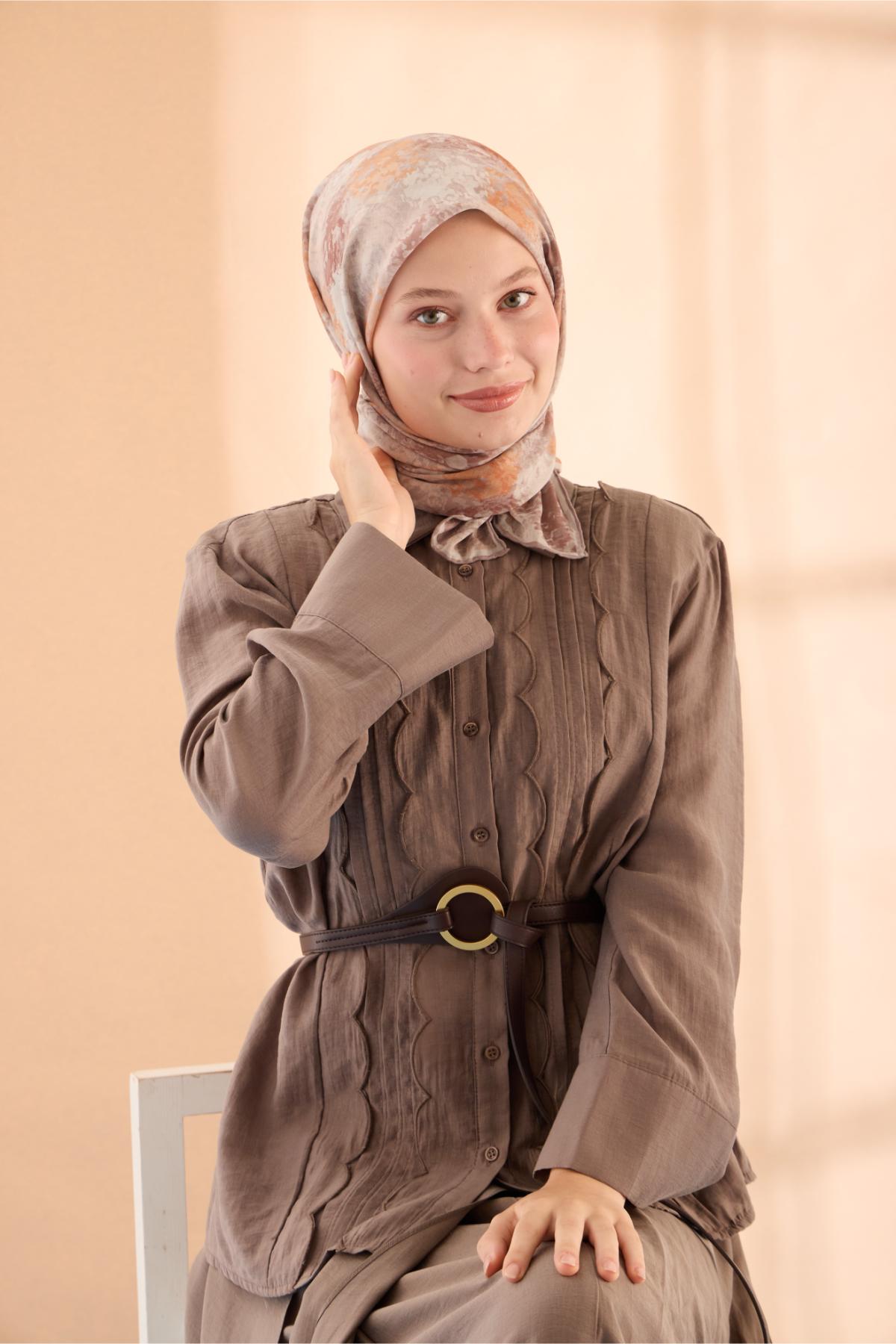 Silk Home Soft Eşarp 73095-05 - İthalesarponline.com - Soft Eşarp - Silk Home