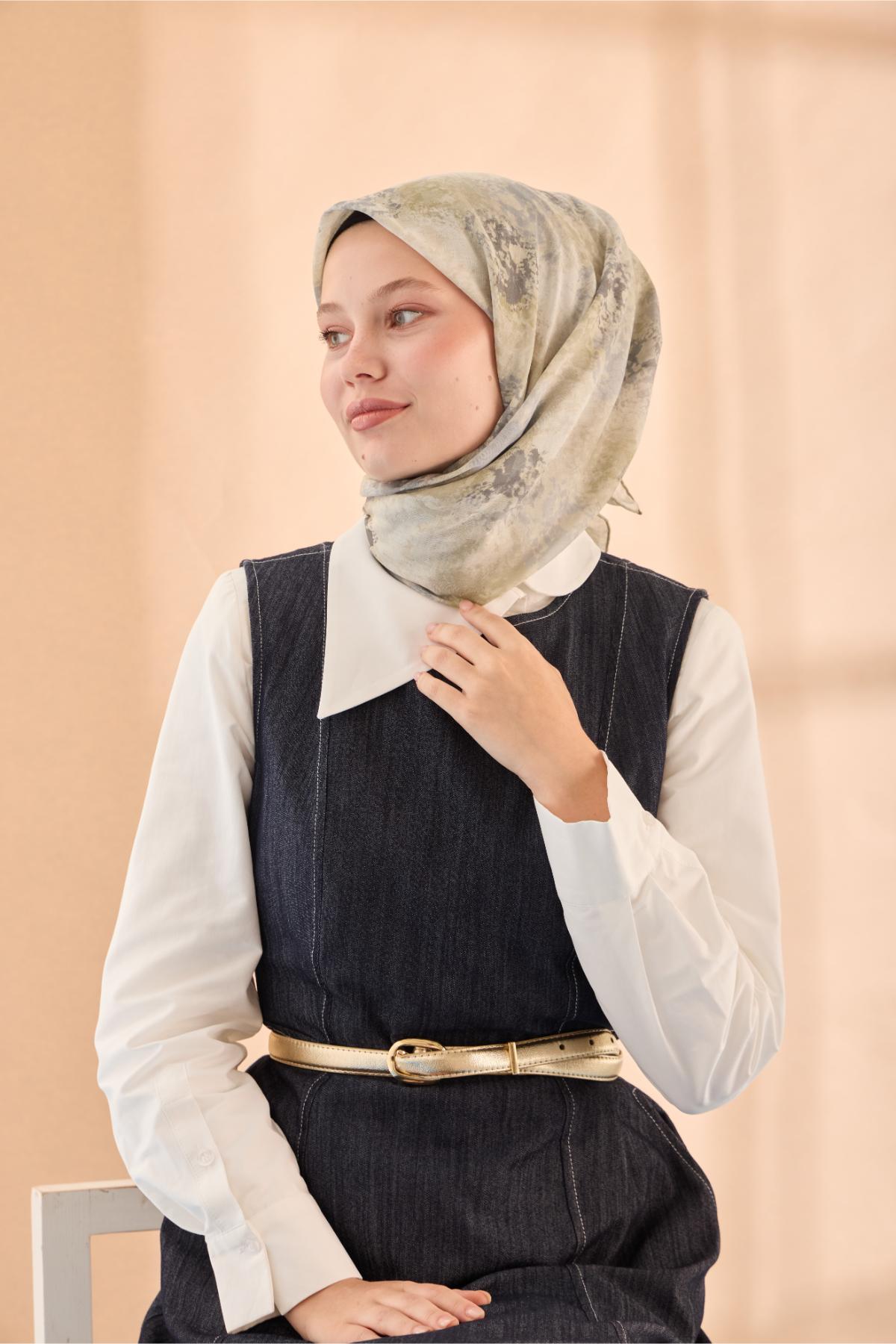 Silk Home Soft Eşarp 73095-08 - İthalesarponline.com - Soft Eşarp - Silk Home