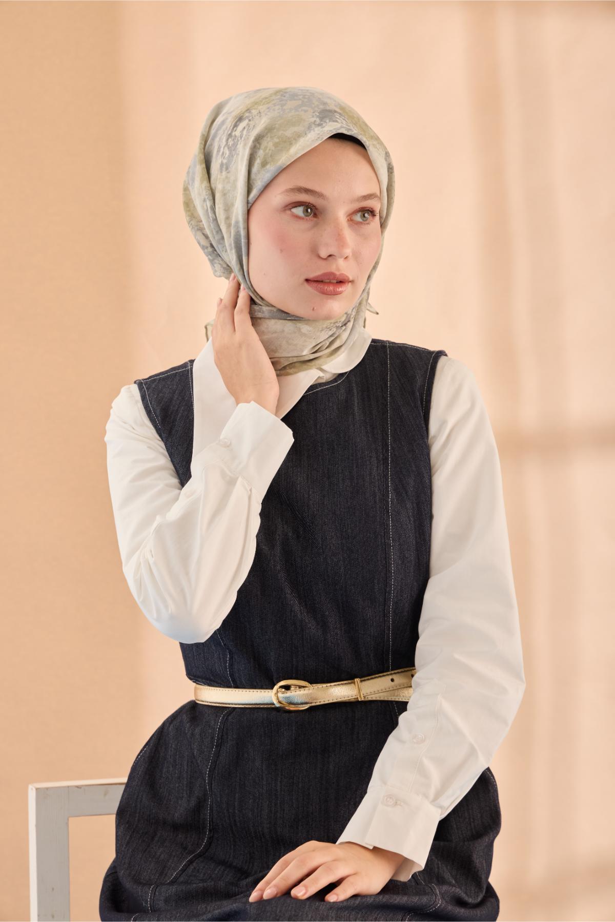 Silk Home Soft Eşarp 73095-08 - İthalesarponline.com - Soft Eşarp - Silk Home