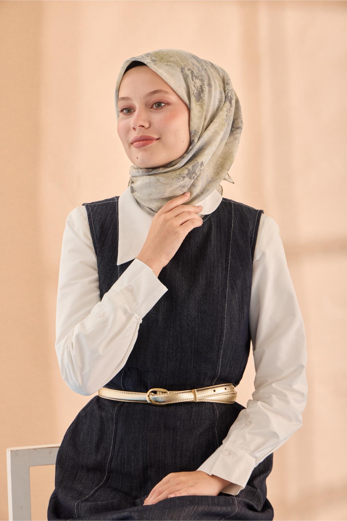 Silk Home Soft Eşarp 73095-08 - İthalesarponline.com - Soft Eşarp - Silk Home