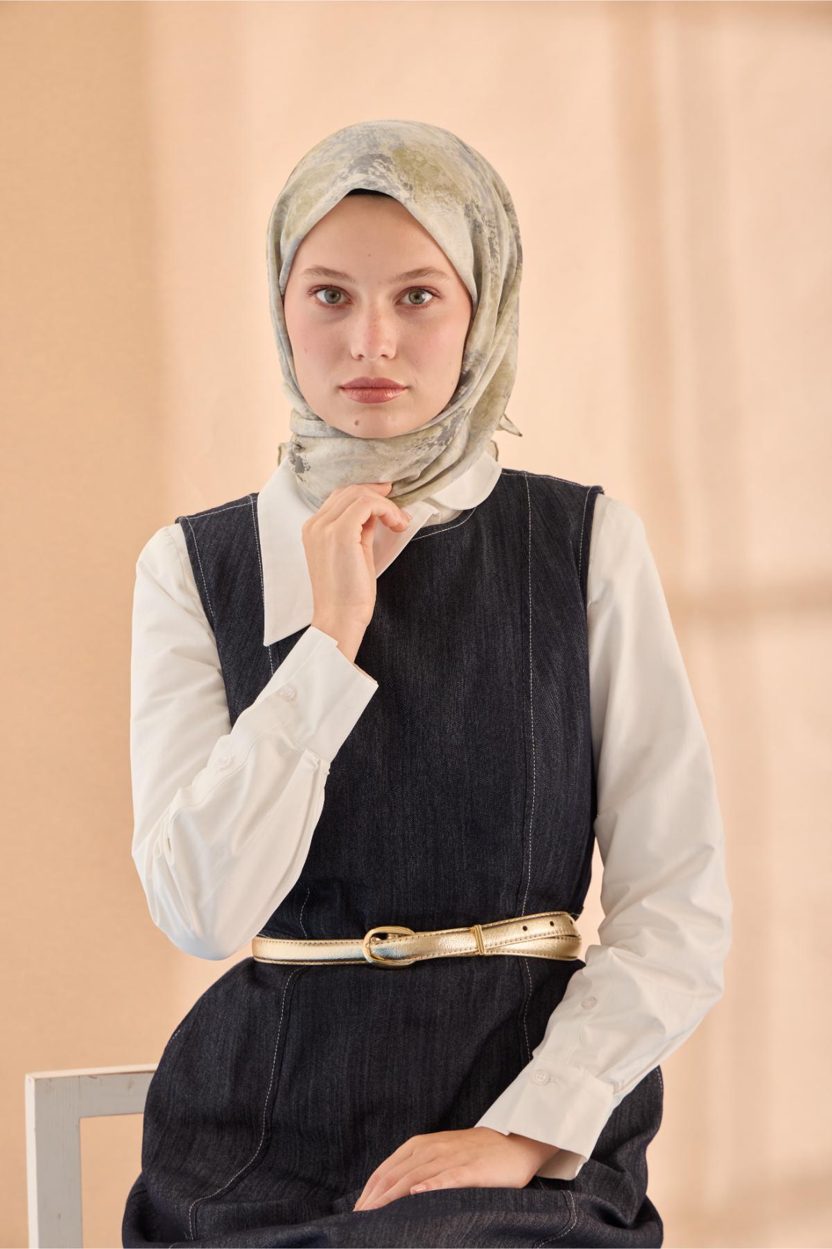 Silk Home Soft Eşarp 73095-08 - İthalesarponline.com - Soft Eşarp - Silk Home