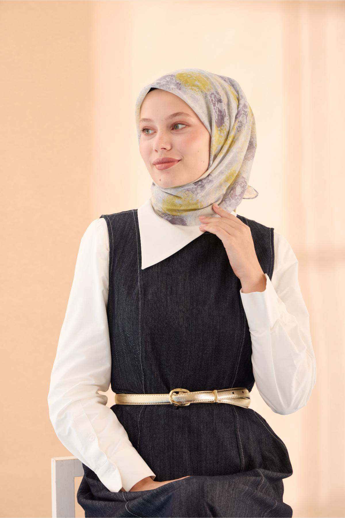 Silk Home Soft Eşarp 73095-10 - İthalesarponline.com - Soft Eşarp - Silk Home