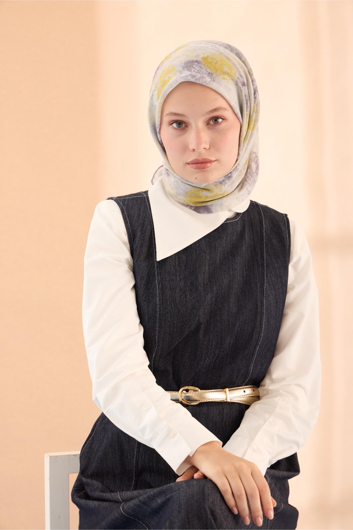 Silk Home Soft Eşarp 73095-10 - İthalesarponline.com - Soft Eşarp - Silk Home
