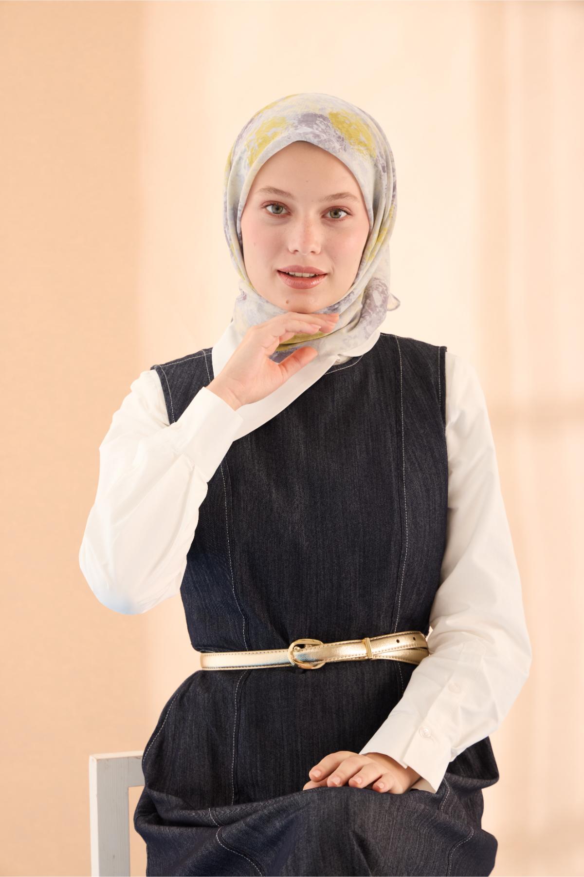 Silk Home Soft Eşarp 73095-10 - İthalesarponline.com - Soft Eşarp - Silk Home
