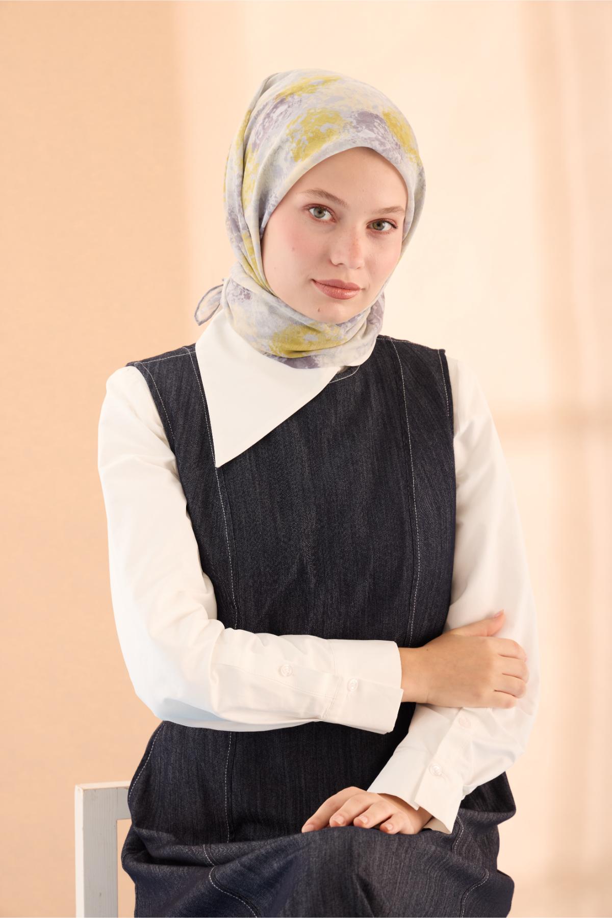 Silk Home Soft Eşarp 73095-10 - İthalesarponline.com - Soft Eşarp - Silk Home