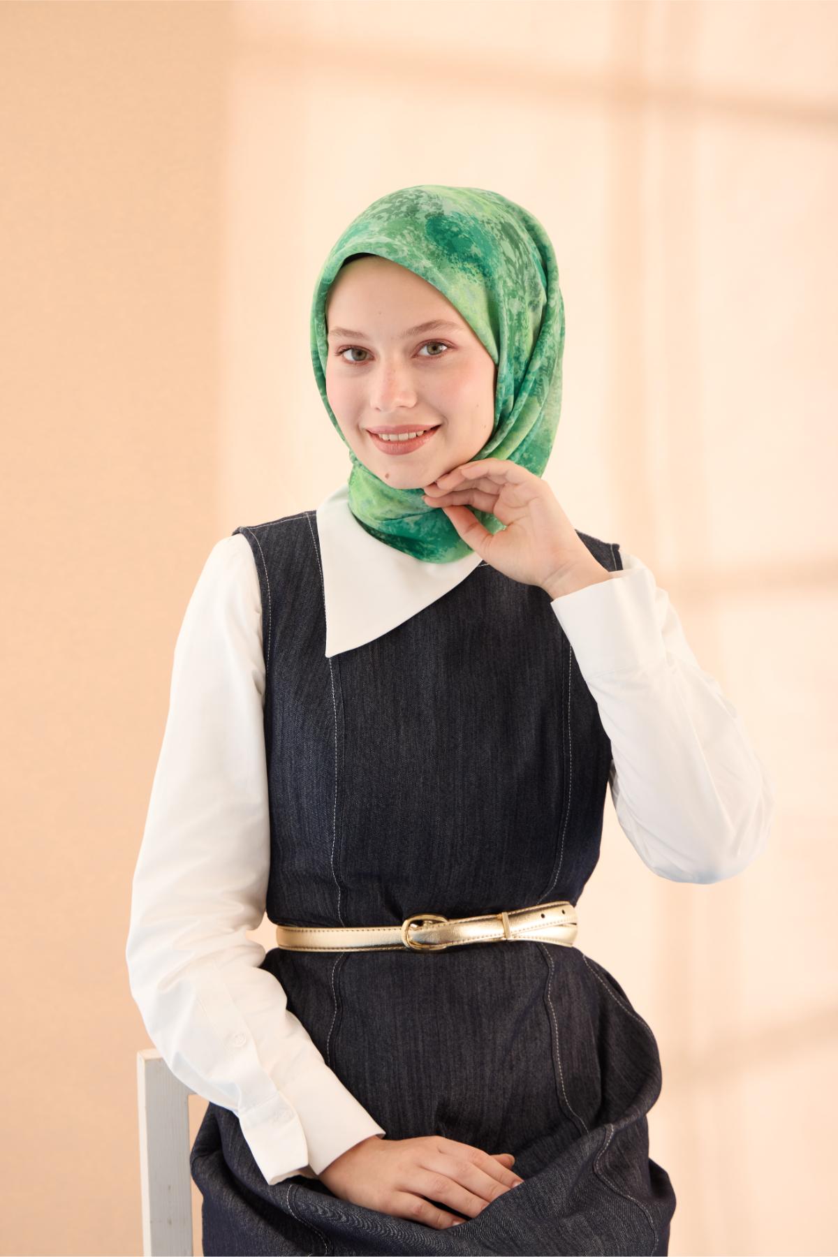 Silk Home Soft Eşarp 73095-12 - İthalesarponline.com - Soft Eşarp - Silk Home