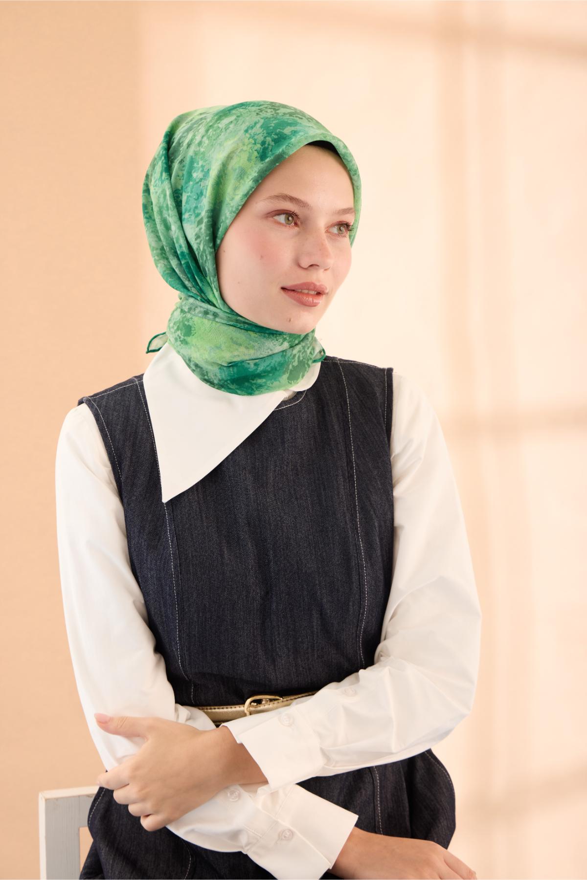 Silk Home Soft Eşarp 73095-12 - İthalesarponline.com - Soft Eşarp - Silk Home
