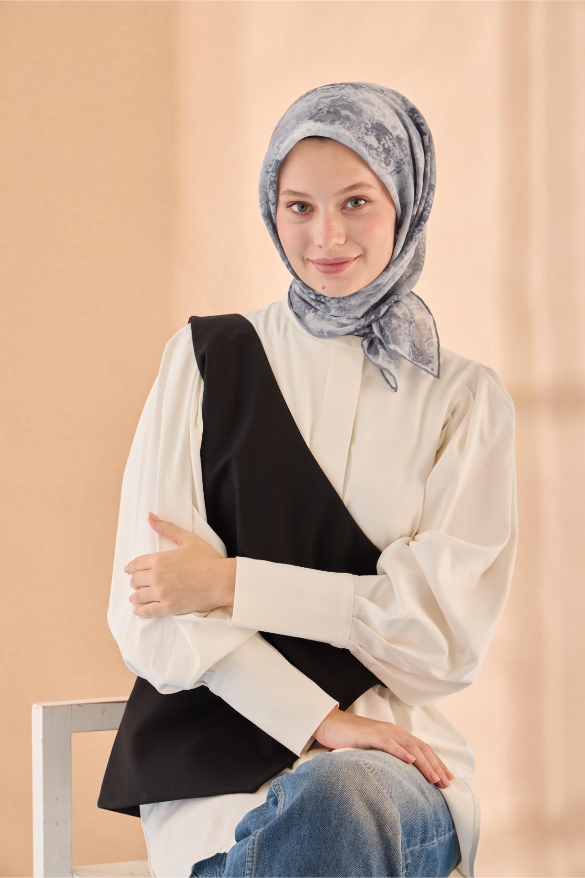 Silk Home Soft Eşarp 73095-16 - İthalesarponline.com - Soft Eşarp - Silk Home