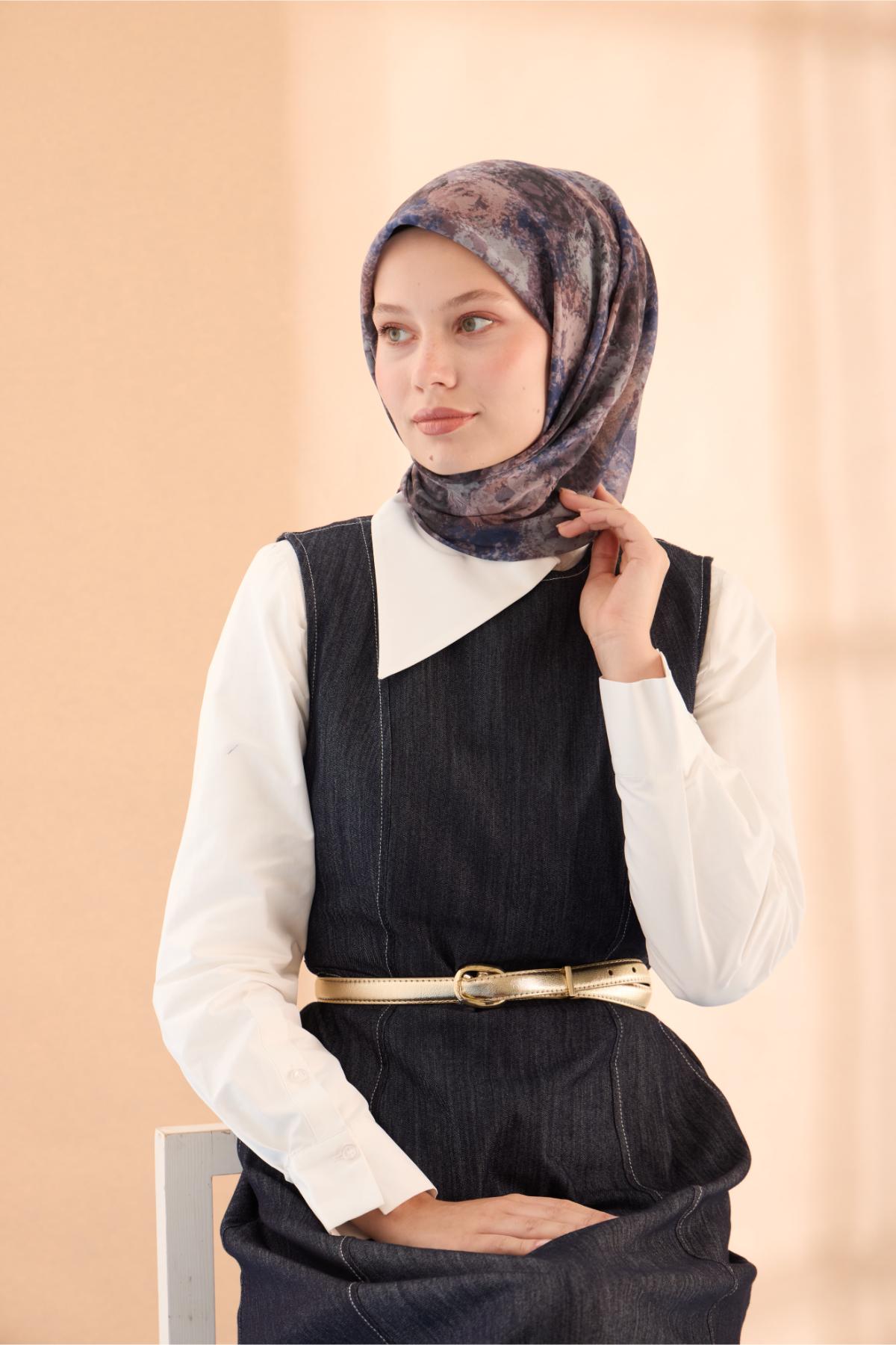 Silk Home Soft Eşarp 73095-17 - İthalesarponline.com - Soft Eşarp - Silk Home