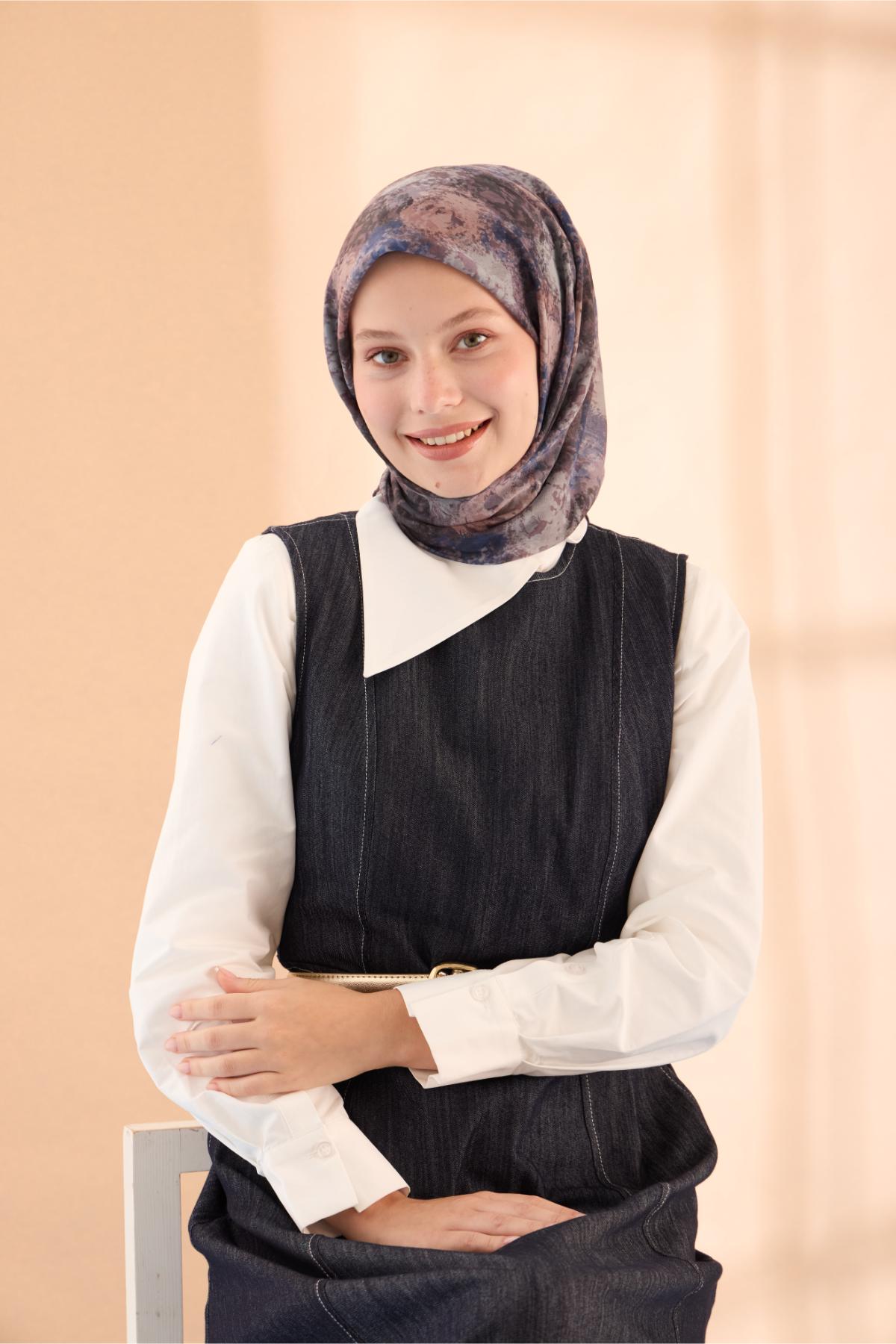 Silk Home Soft Eşarp 73095-17 - İthalesarponline.com - Soft Eşarp - Silk Home