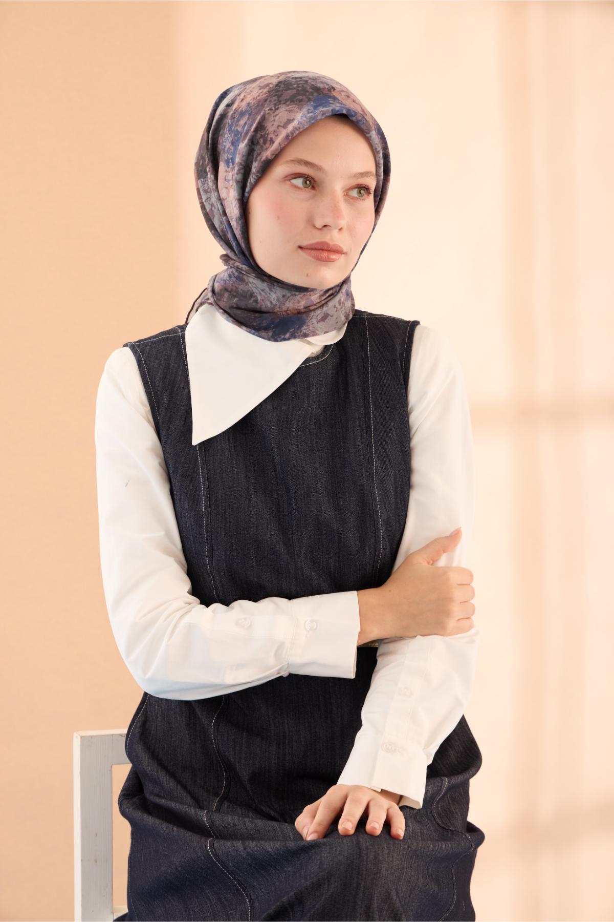 Silk Home Soft Eşarp 73095-17 - İthalesarponline.com - Soft Eşarp - Silk Home