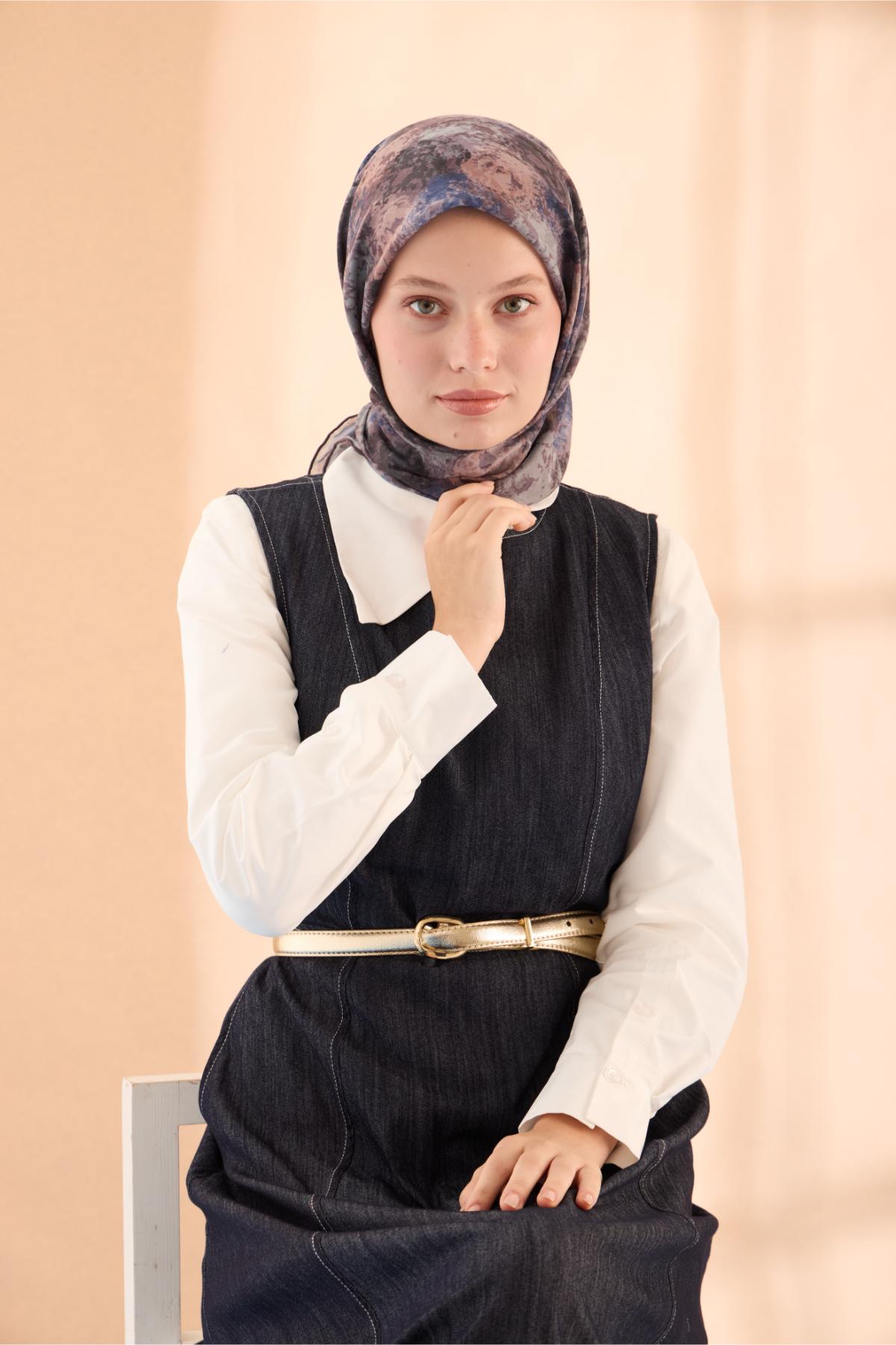 Silk Home Soft Eşarp 73095-17 - İthalesarponline.com - Soft Eşarp - Silk Home