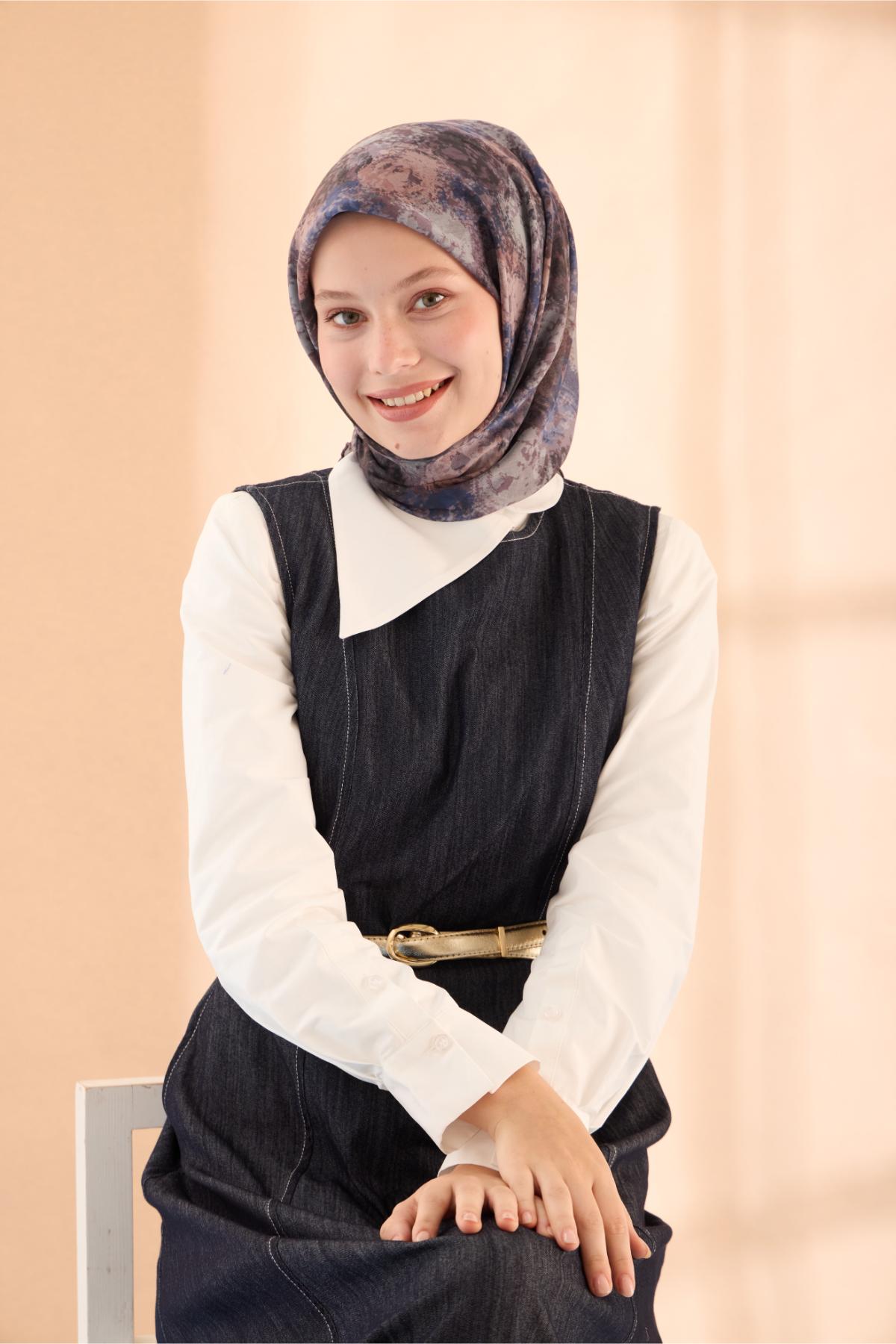Silk Home Soft Eşarp 73095-17 - İthalesarponline.com - Soft Eşarp - Silk Home