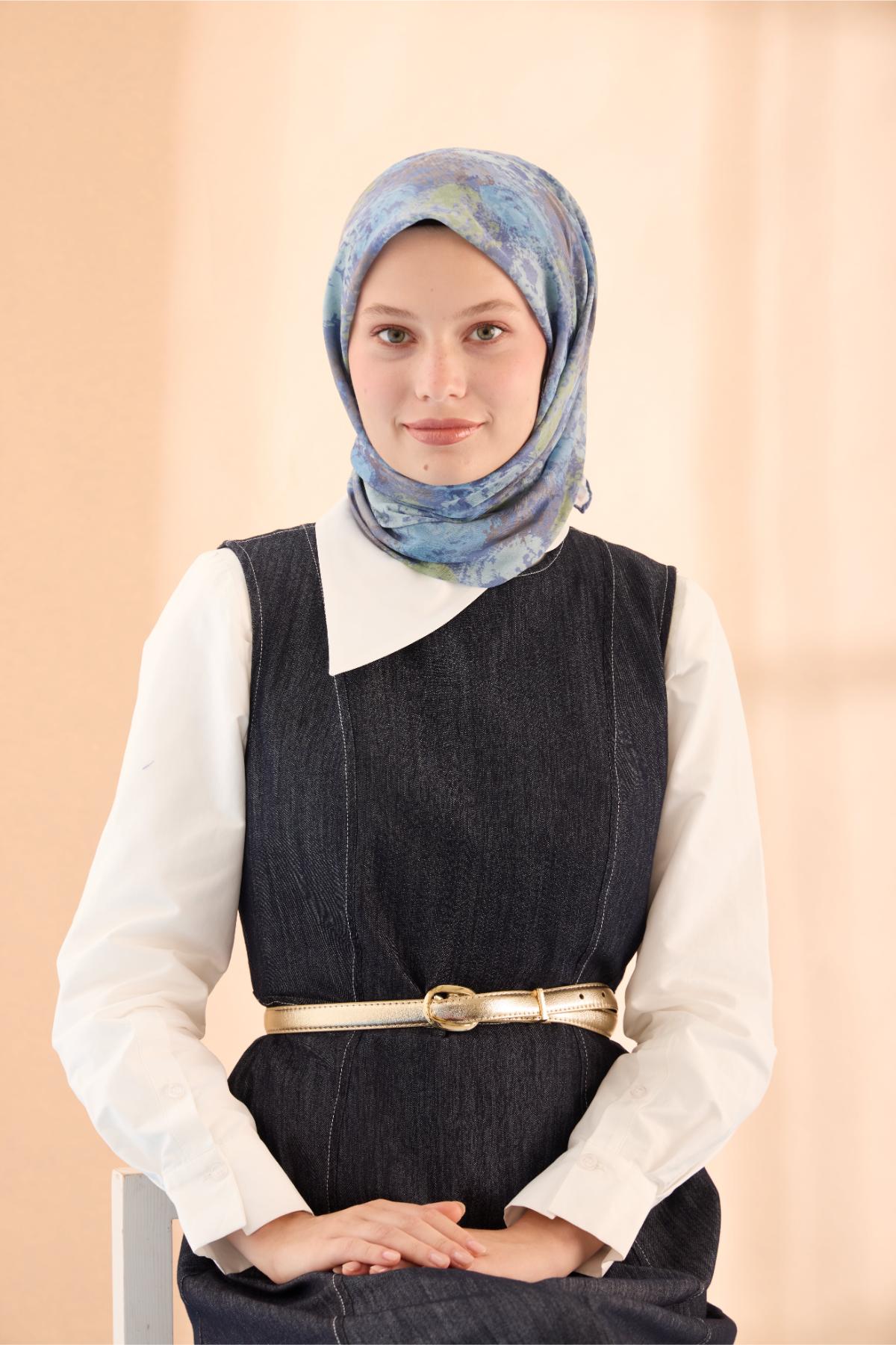 Silk Home Soft Eşarp 73095-18 - İthalesarponline.com - Soft Eşarp - Silk Home