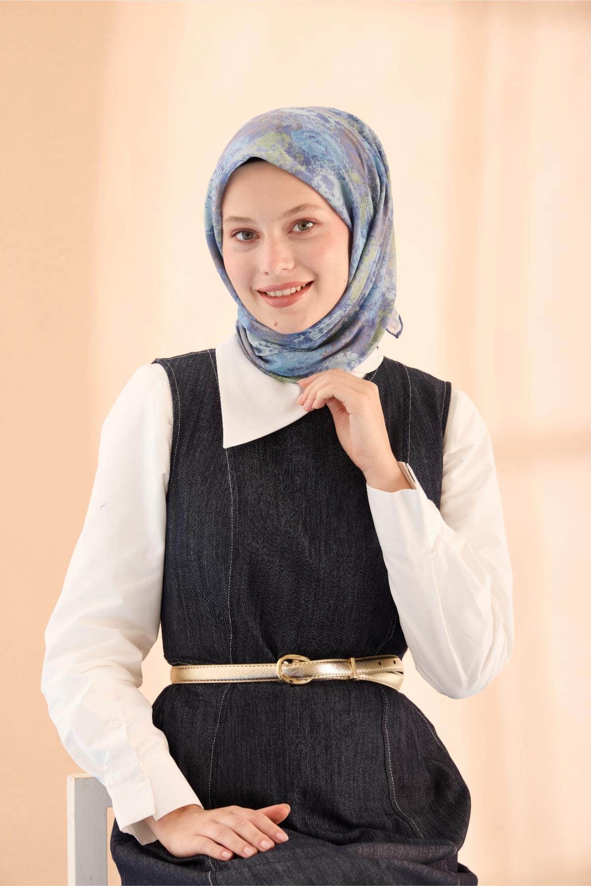 Silk Home Soft Eşarp 73095-18 - İthalesarponline.com - Soft Eşarp - Silk Home