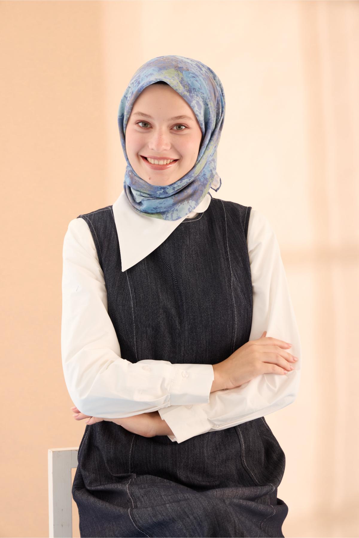 Silk Home Soft Eşarp 73095-18 - İthalesarponline.com - Soft Eşarp - Silk Home