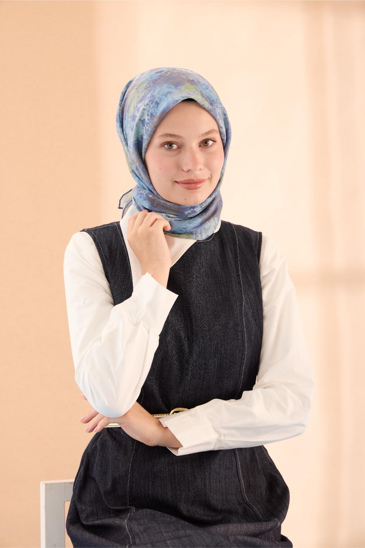 Silk Home Soft Eşarp 73095-18 - İthalesarponline.com - Soft Eşarp - Silk Home