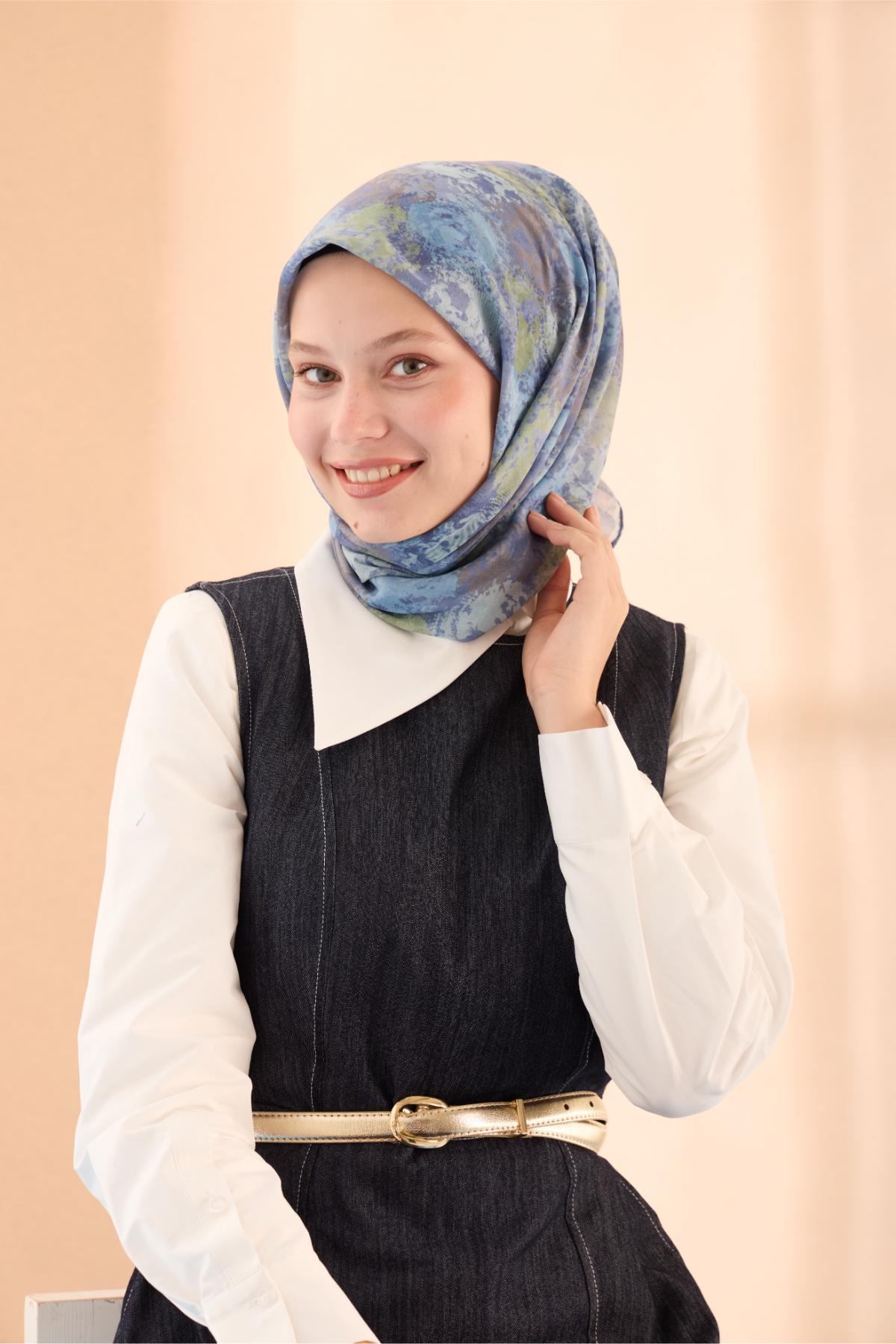 Silk Home Soft Eşarp 73095-18 - İthalesarponline.com - Soft Eşarp - Silk Home