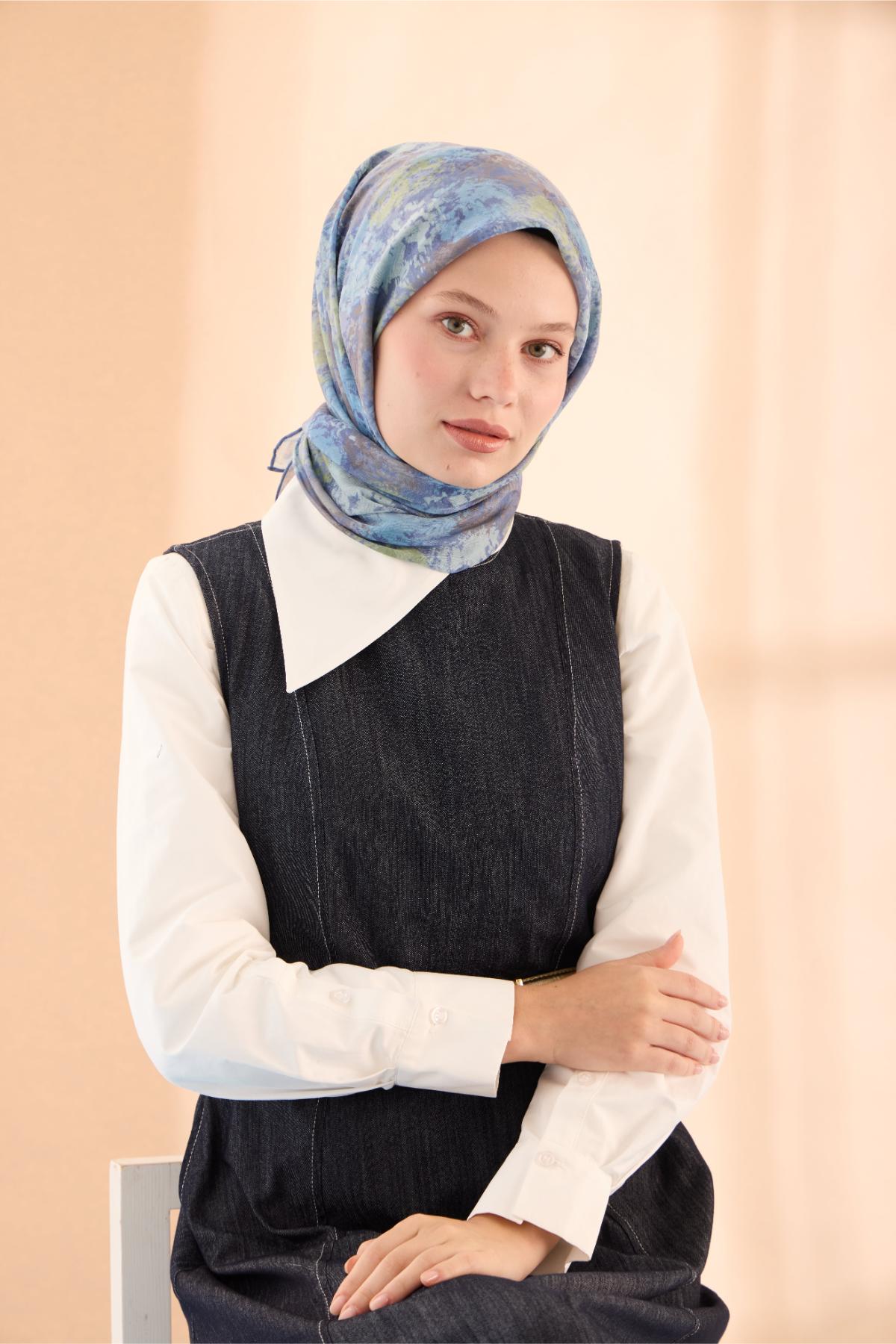 Silk Home Soft Eşarp 73095-18 - İthalesarponline.com - Soft Eşarp - Silk Home