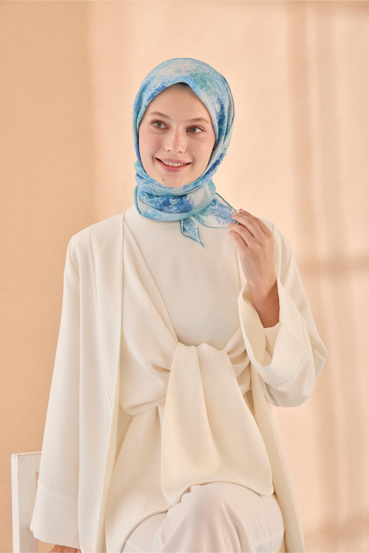 Silk Home Soft Eşarp 73095-19 - İthalesarponline.com - Soft Eşarp - Silk Home