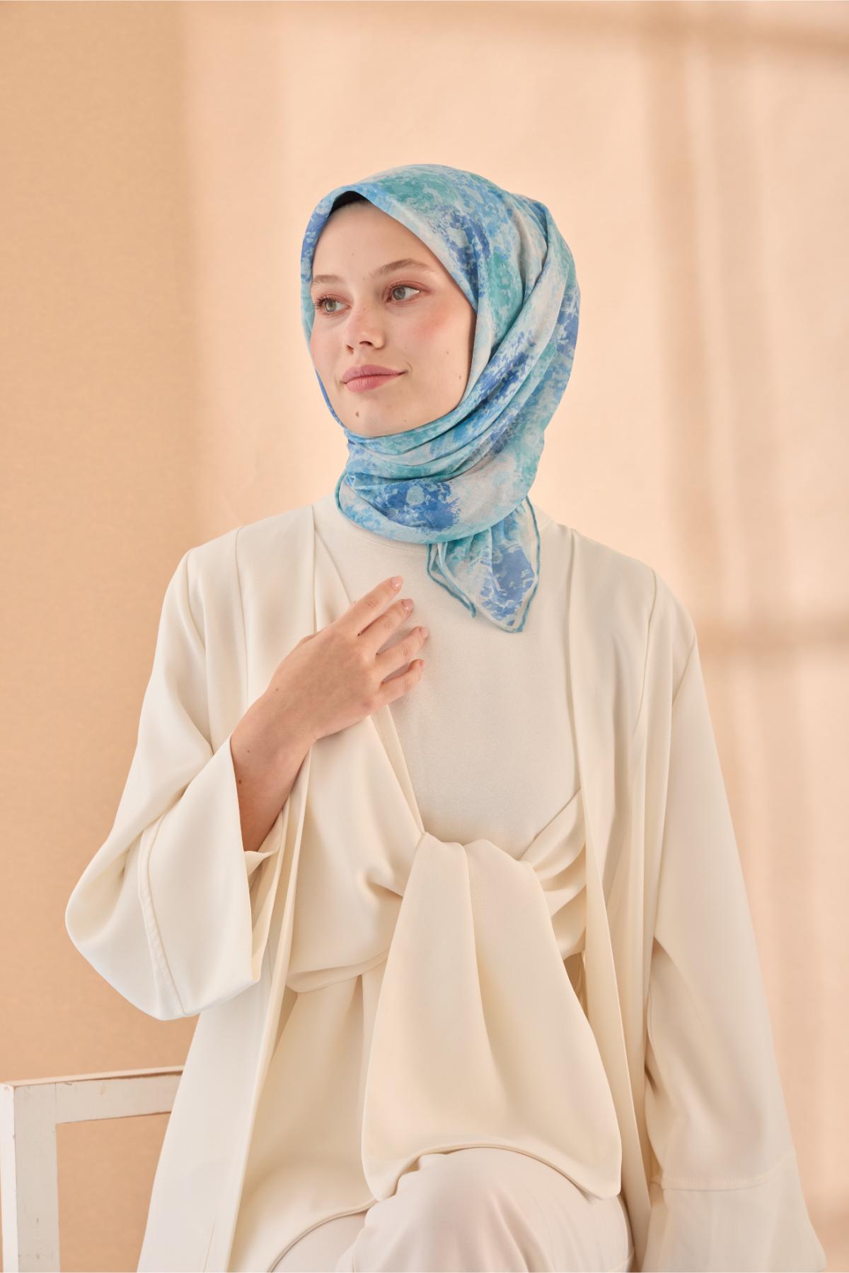 Silk Home Soft Eşarp 73095-19 - İthalesarponline.com - Soft Eşarp - Silk Home