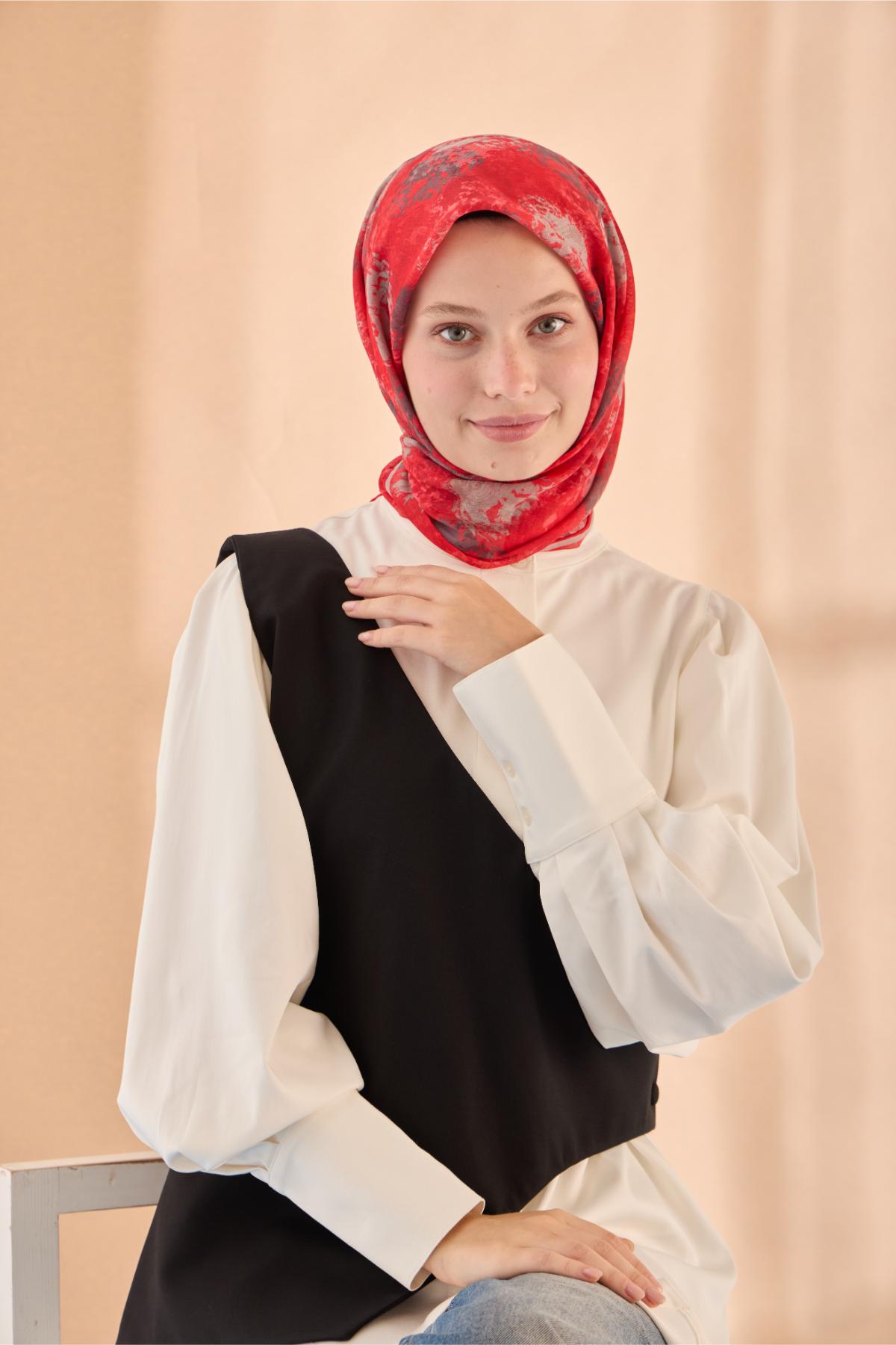 Silk Home Soft Eşarp 73095-20 - İthalesarponline.com - Soft Eşarp - Silk Home