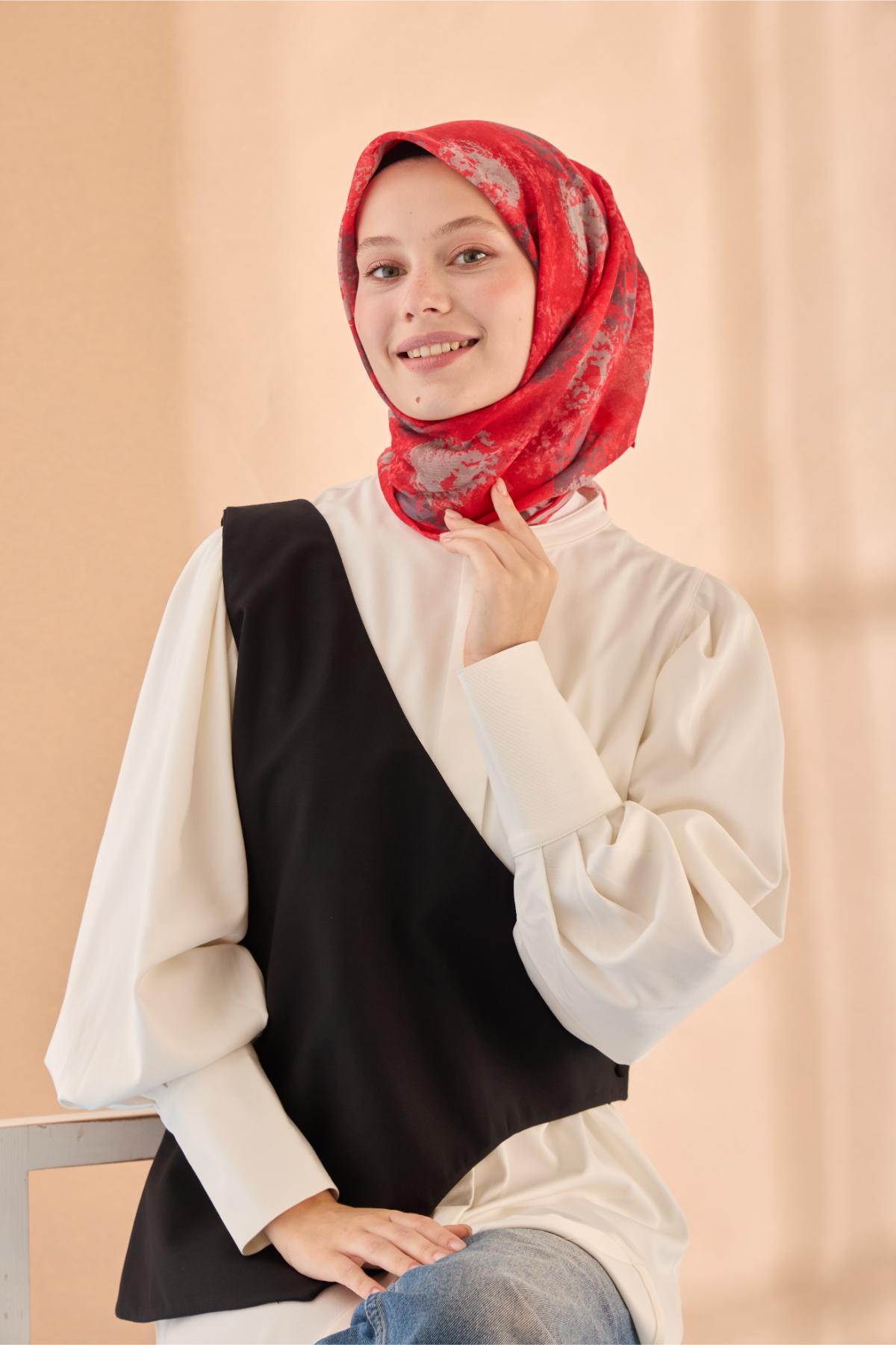 Silk Home Soft Eşarp 73095-20 - İthalesarponline.com - Soft Eşarp - Silk Home