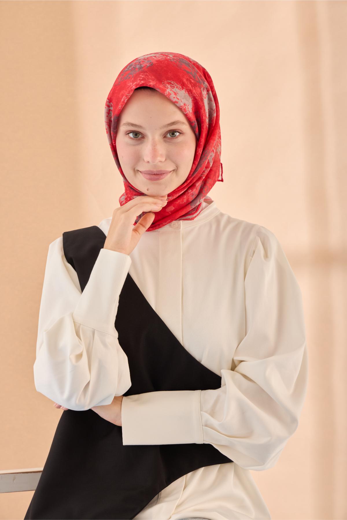 Silk Home Soft Eşarp 73095-20 - İthalesarponline.com - Soft Eşarp - Silk Home