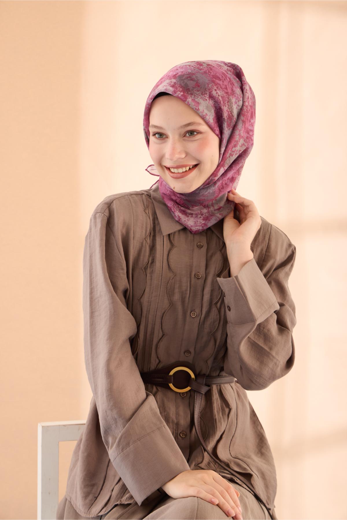 Silk Home Soft Eşarp 73095-21 - İthalesarponline.com - Soft Eşarp - Silk Home