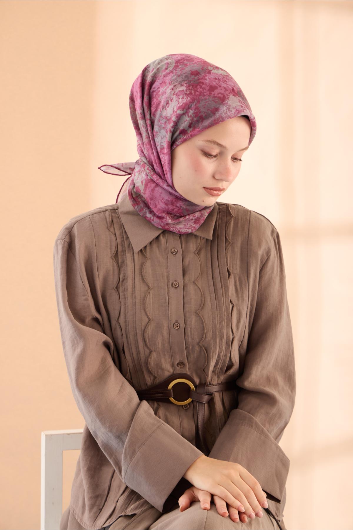 Silk Home Soft Eşarp 73095-21 - İthalesarponline.com - Soft Eşarp - Silk Home