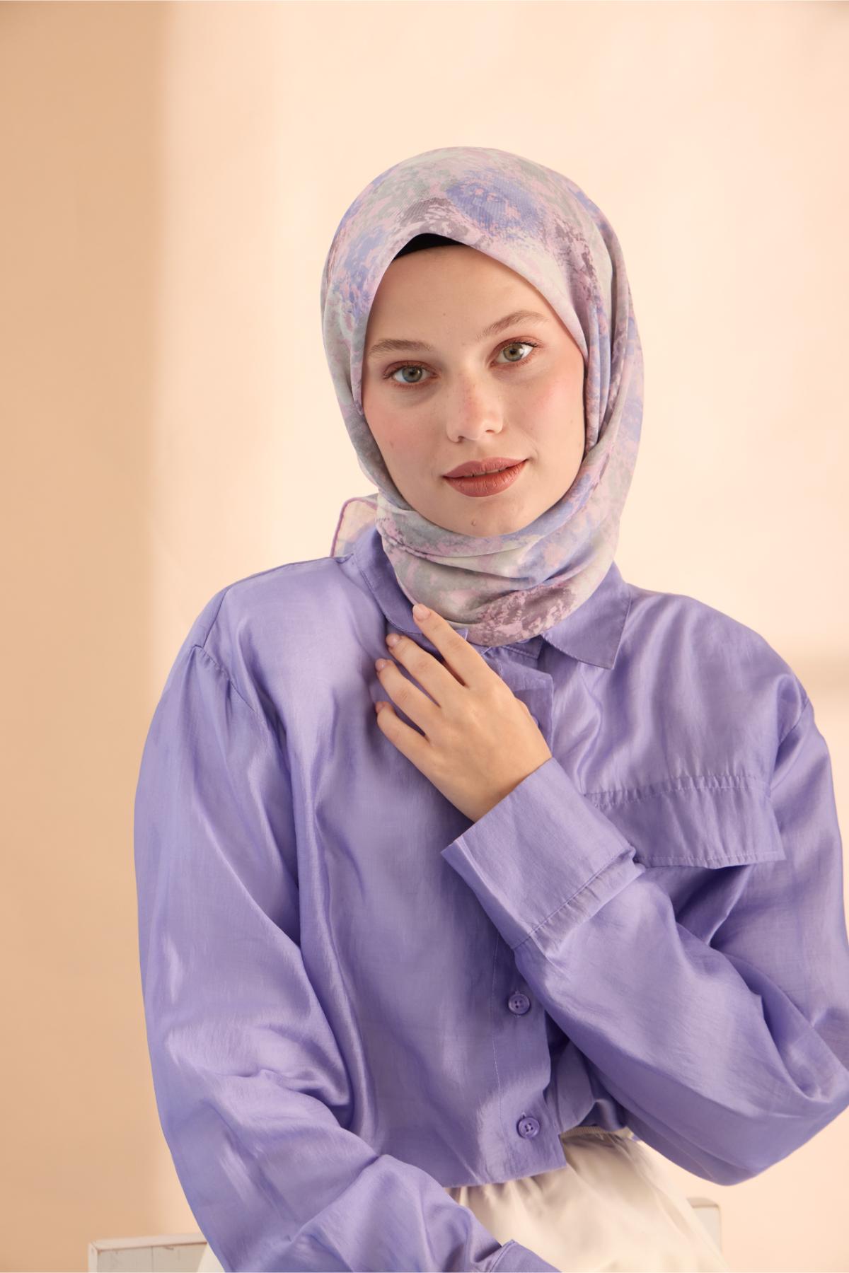 Silk Home Soft Eşarp 73095-22 - İthalesarponline.com - Soft Eşarp - Silk Home