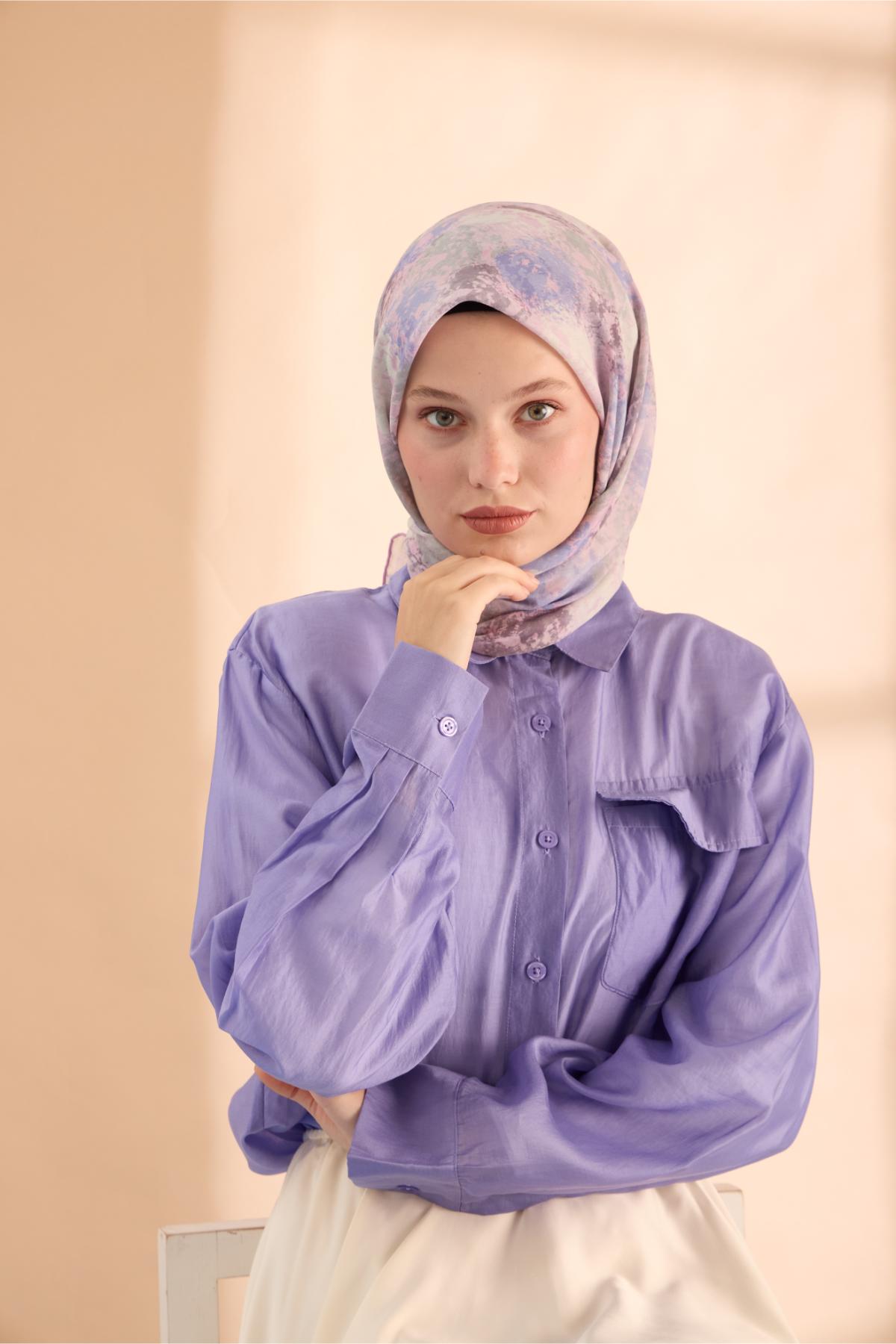 Silk Home Soft Eşarp 73095-22 - İthalesarponline.com - Soft Eşarp - Silk Home