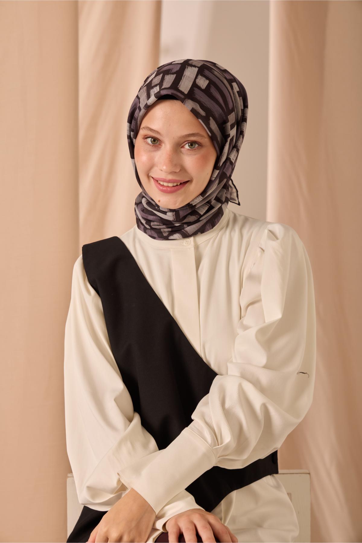 Silk Home Soft Eşarp 73096-01 - İthalesarponline.com - Soft Eşarp - Silk Home