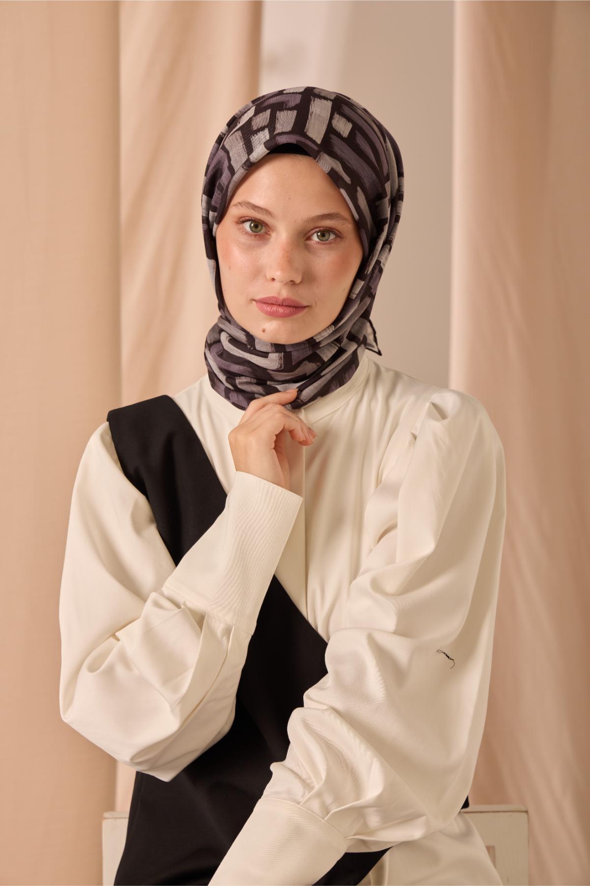 Silk Home Soft Eşarp 73096-01 - İthalesarponline.com - Soft Eşarp - Silk Home