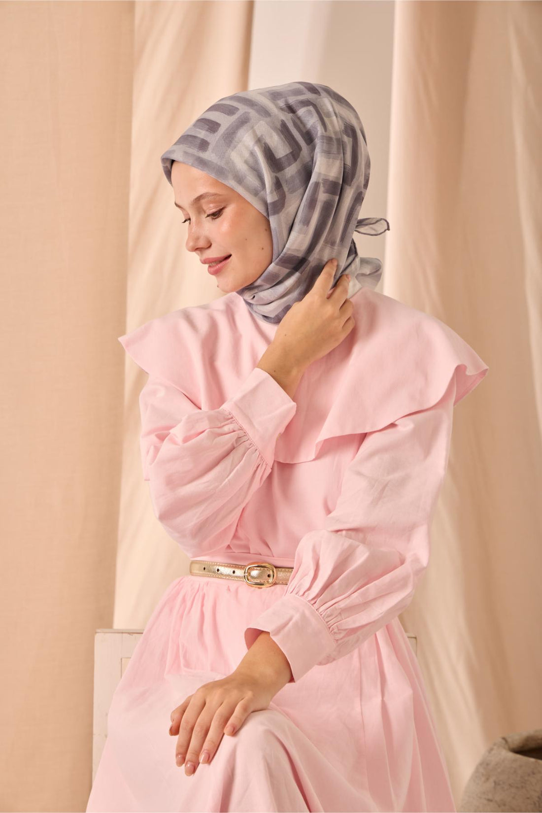 Silk Home Soft Eşarp 73096-02 - İthalesarponline.com - Soft Eşarp - Silk Home