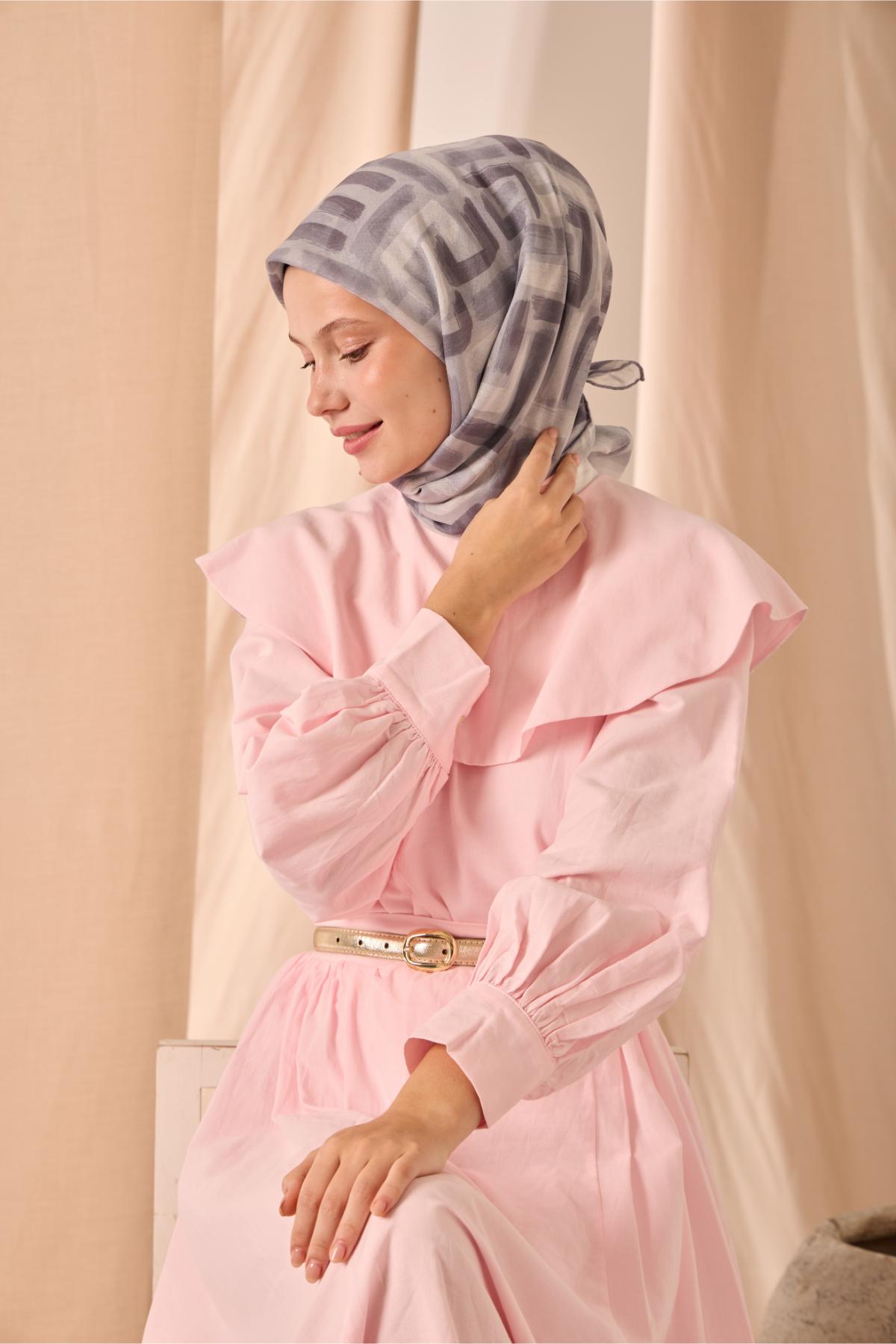 Silk Home Soft Eşarp 73096-02 - İthalesarponline.com - Soft Eşarp - Silk Home