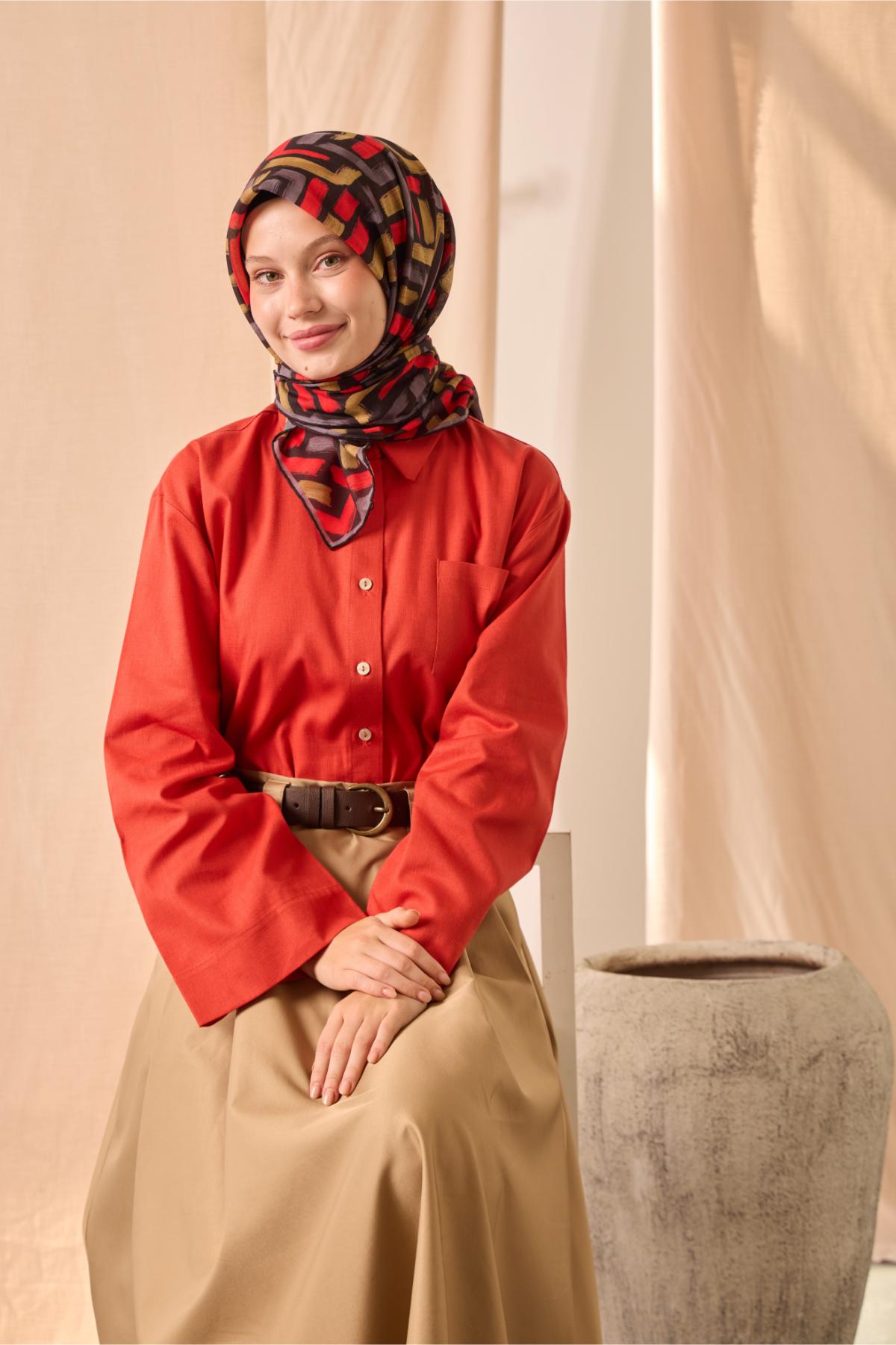 Silk Home Soft Eşarp 73096-03 - İthalesarponline.com - Soft Eşarp - Silk Home