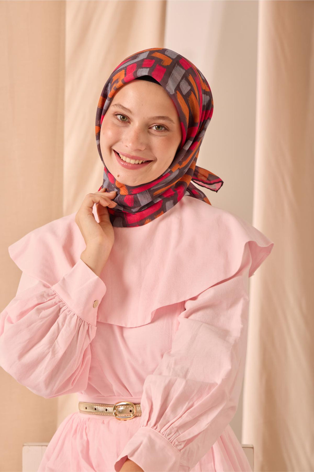 Silk Home Soft Eşarp 73096-04 - İthalesarponline.com - Soft Eşarp - Silk Home