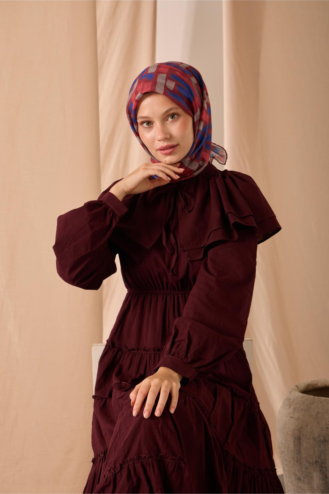 Silk Home Soft Eşarp 73096-05 - İthalesarponline.com - Soft Eşarp - Silk Home