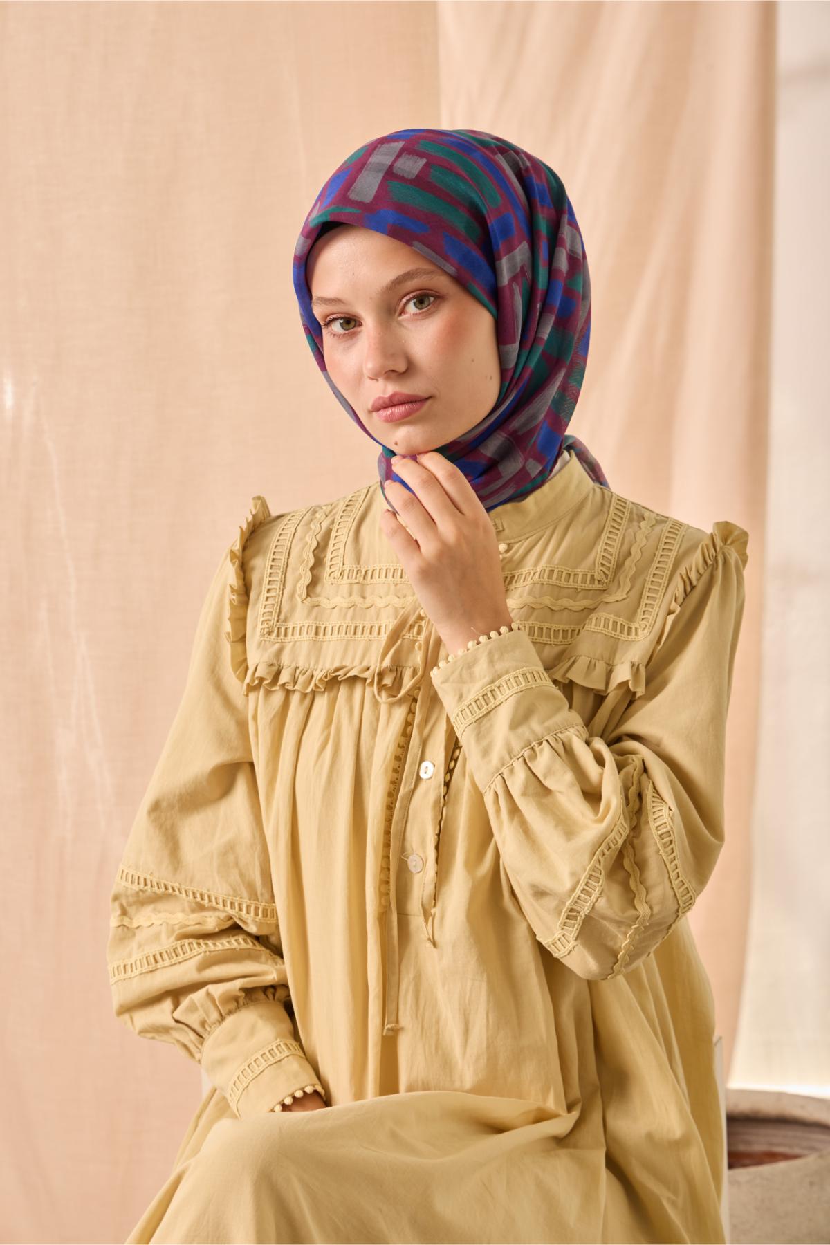 Silk Home Soft Eşarp 73096-06 - İthalesarponline.com - Soft Eşarp - Silk Home