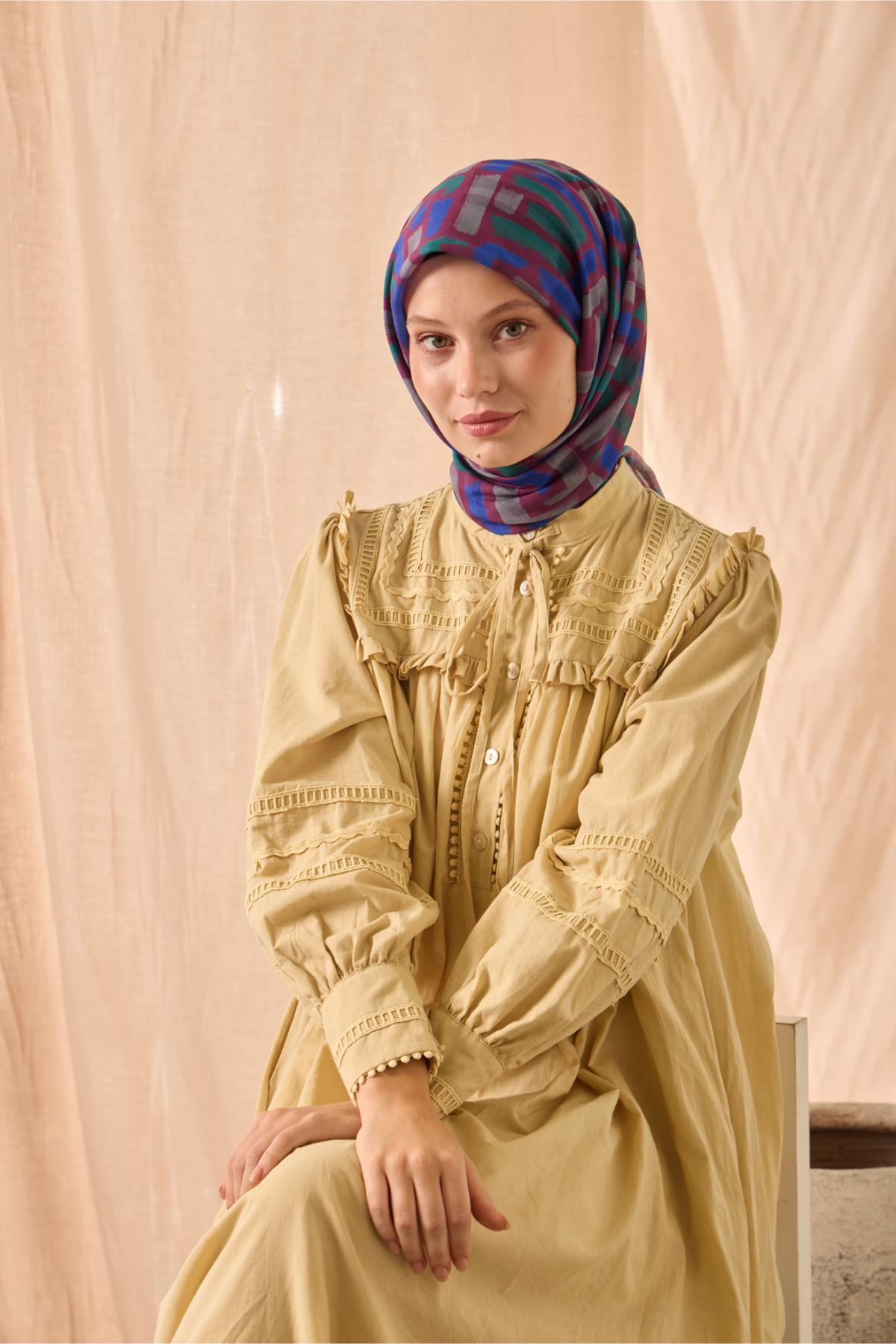 Silk Home Soft Eşarp 73096-06 - İthalesarponline.com - Soft Eşarp - Silk Home