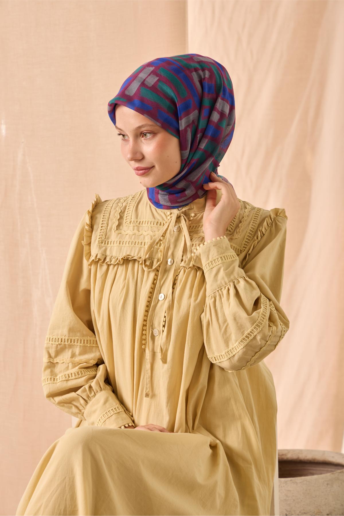 Silk Home Soft Eşarp 73096-06 - İthalesarponline.com - Soft Eşarp - Silk Home
