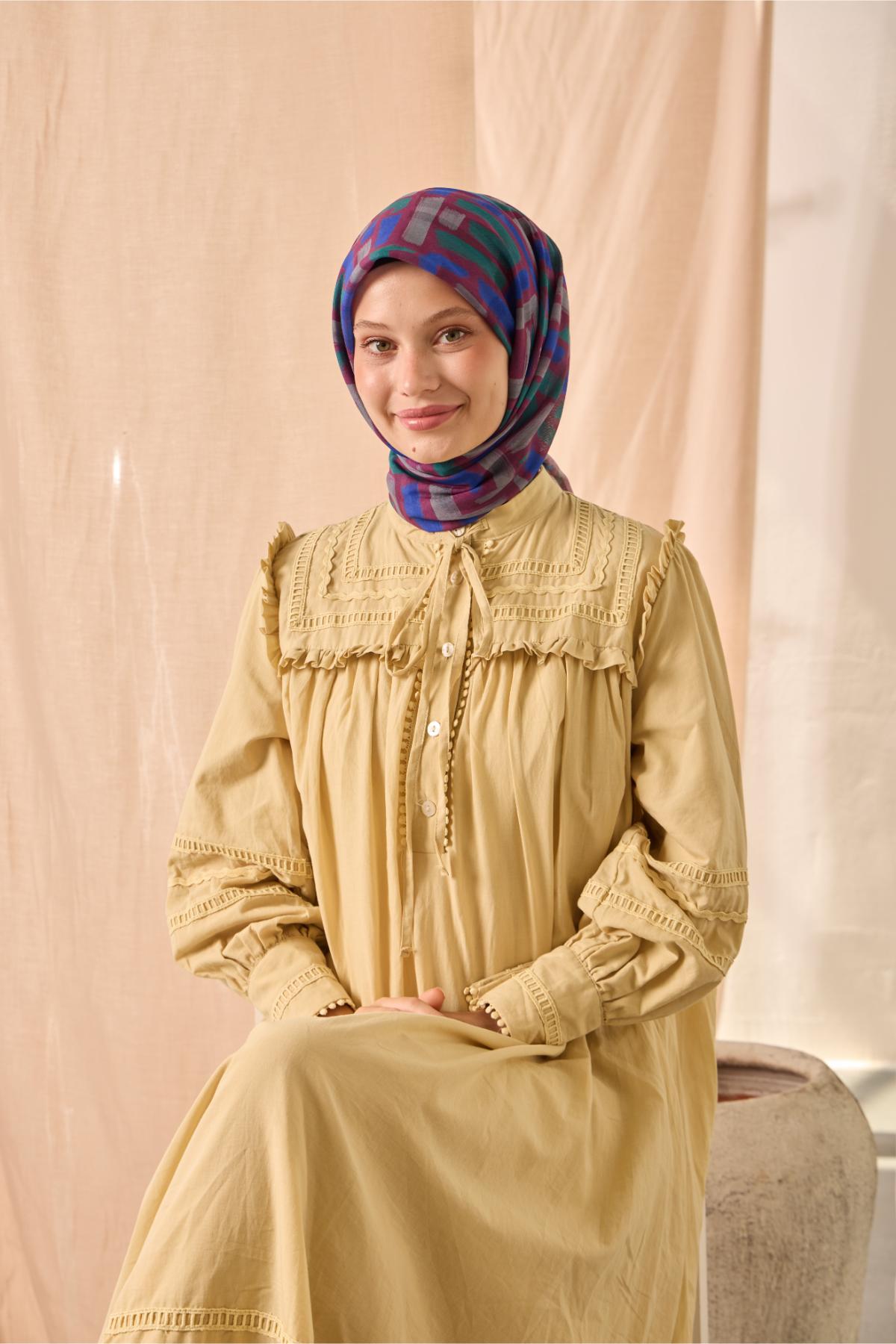 Silk Home Soft Eşarp 73096-06 - İthalesarponline.com - Soft Eşarp - Silk Home