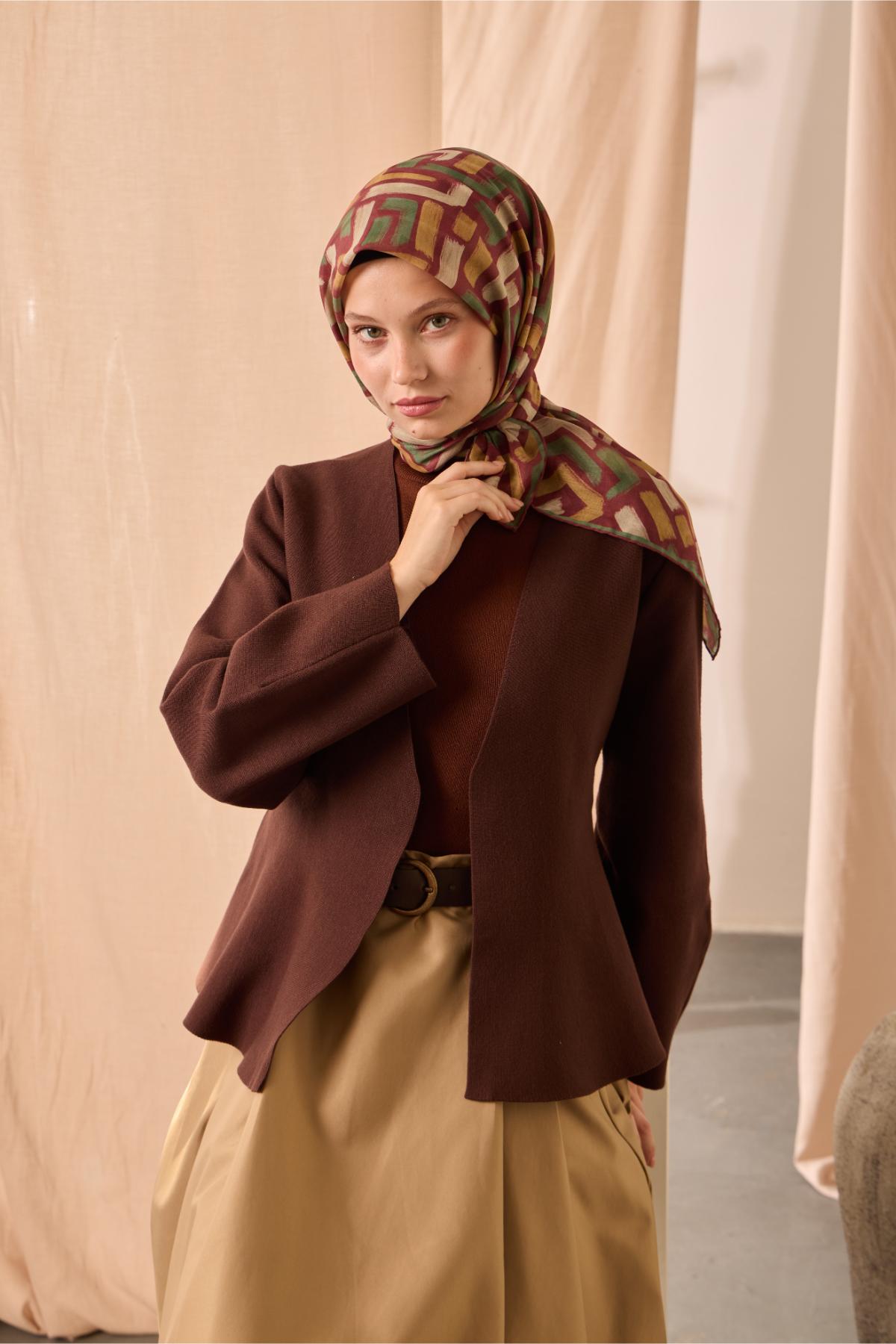 Silk Home Soft Eşarp 73096-07 - İthalesarponline.com - Soft Eşarp - Silk Home