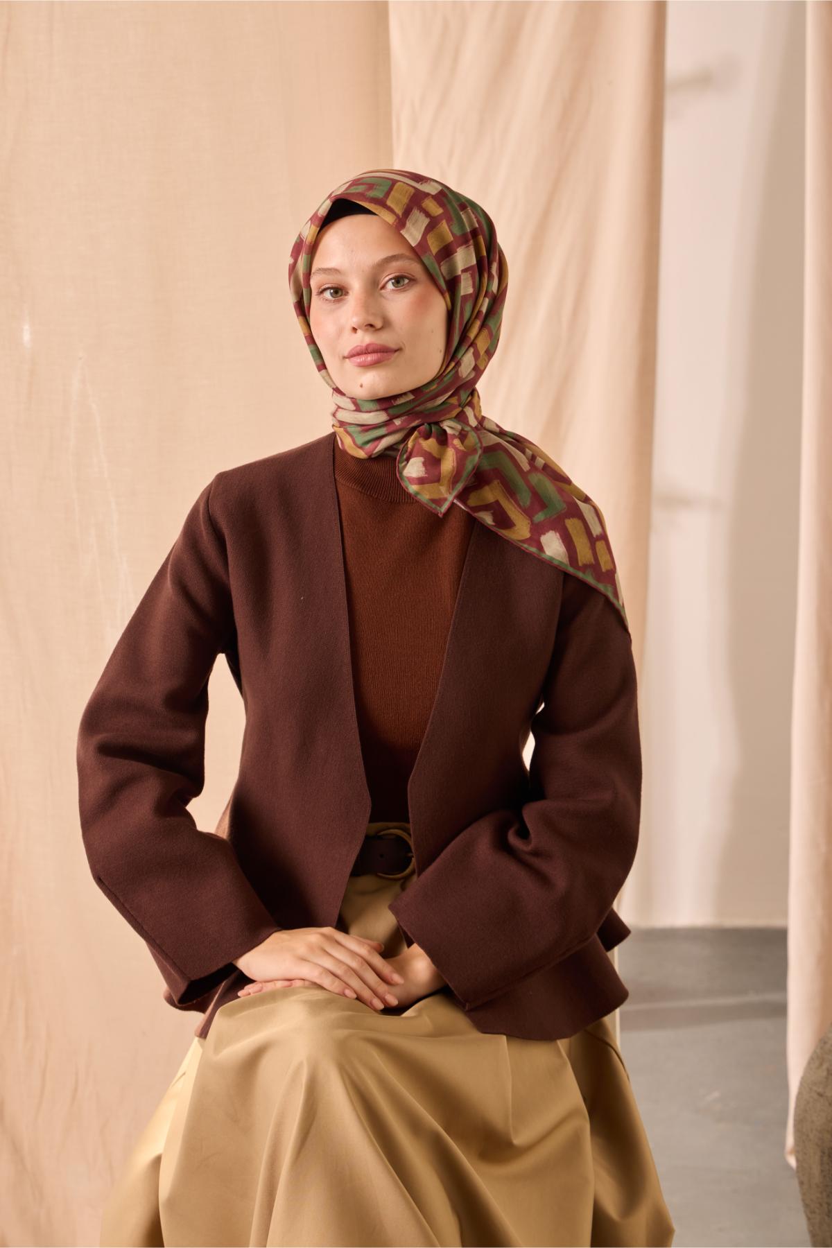 Silk Home Soft Eşarp 73096-07 - İthalesarponline.com - Soft Eşarp - Silk Home