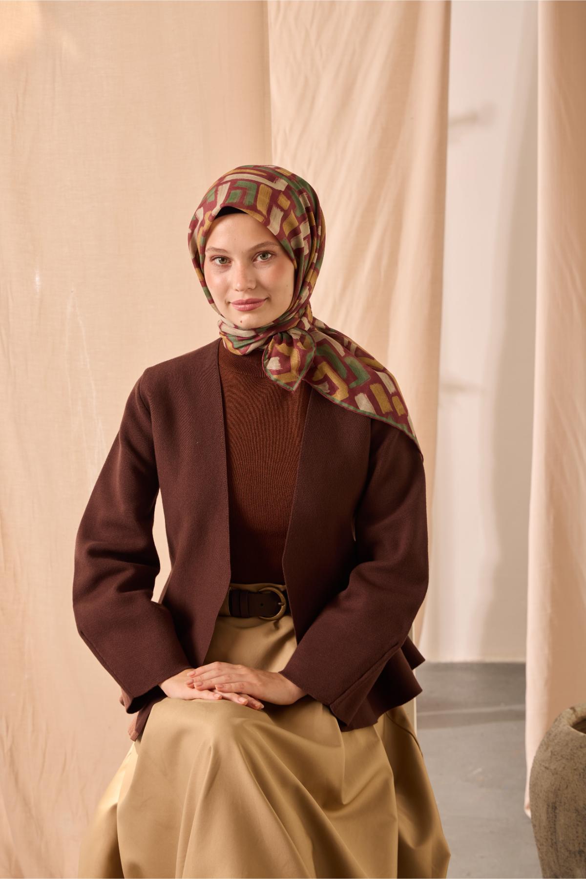Silk Home Soft Eşarp 73096-07 - İthalesarponline.com - Soft Eşarp - Silk Home