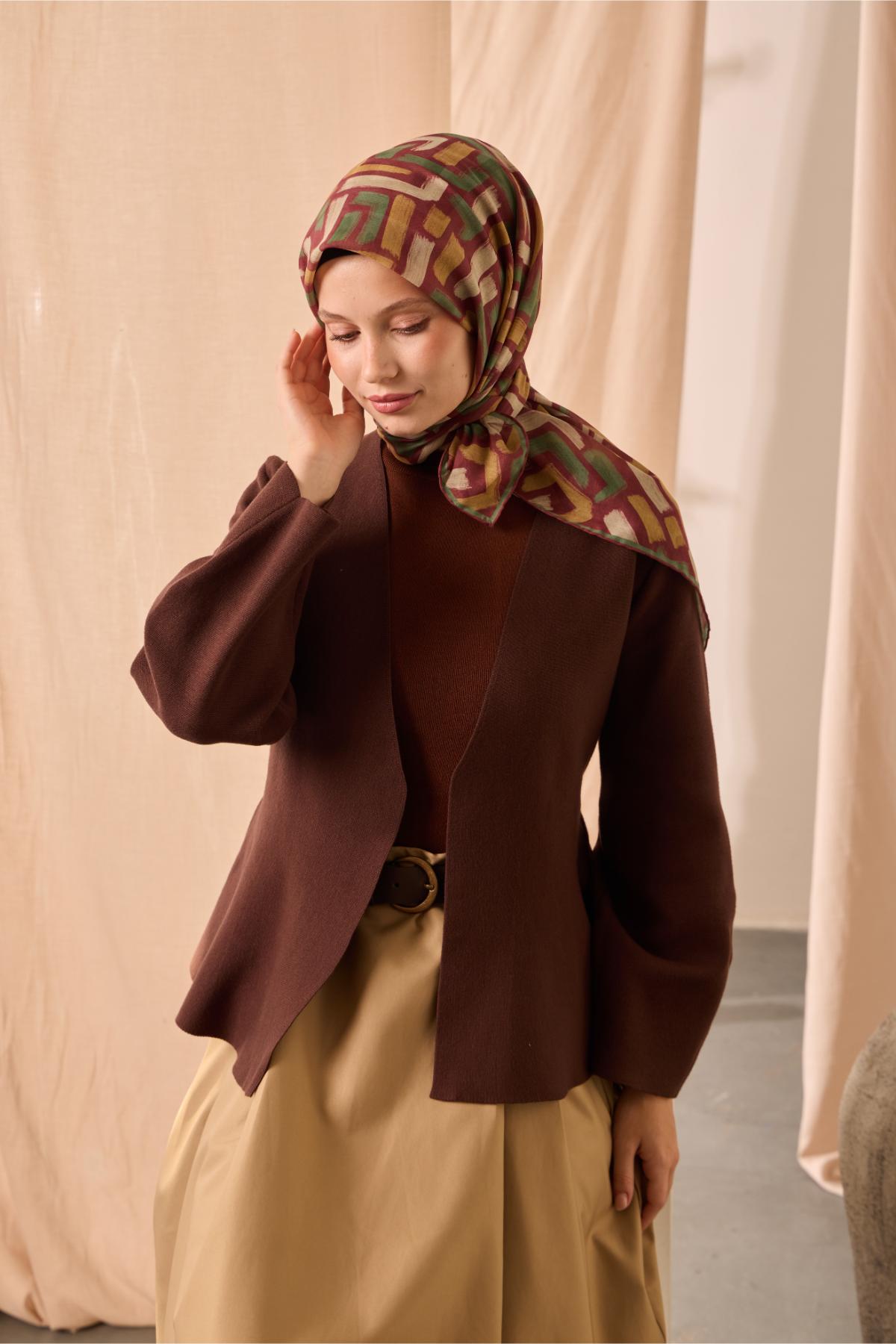 Silk Home Soft Eşarp 73096-07 - İthalesarponline.com - Soft Eşarp - Silk Home